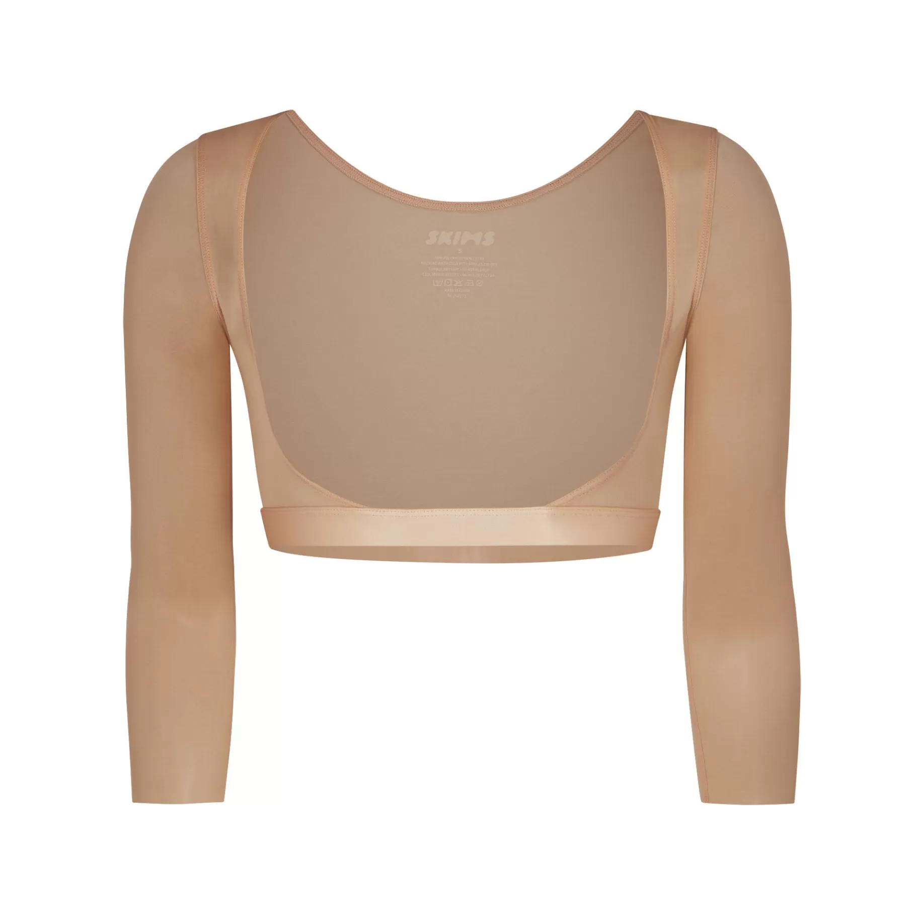 Skims *BARELY THERE OPEN BUST ARM SHAPER | CLAY