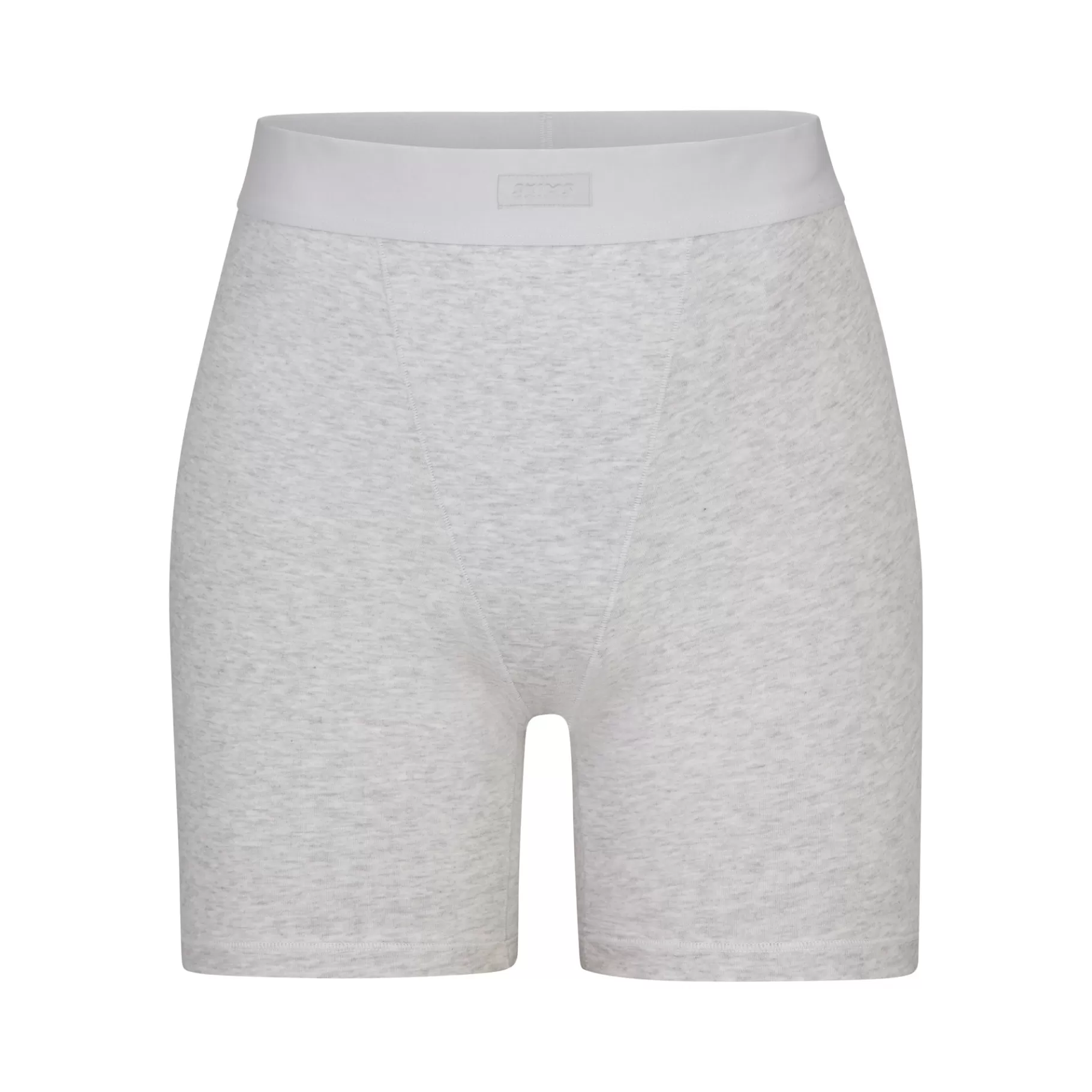 Skims shorts*BOYFRIEND BOXER | LIGHT HEATHER GREY LIGHT+HEATHER+GREY