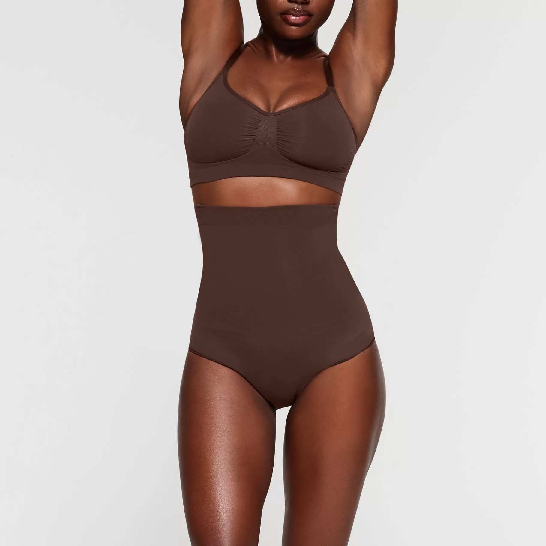 Skims shaping underwear*CORE CONTROL HIGH-WAISTED BRIEF | ESPRESSO