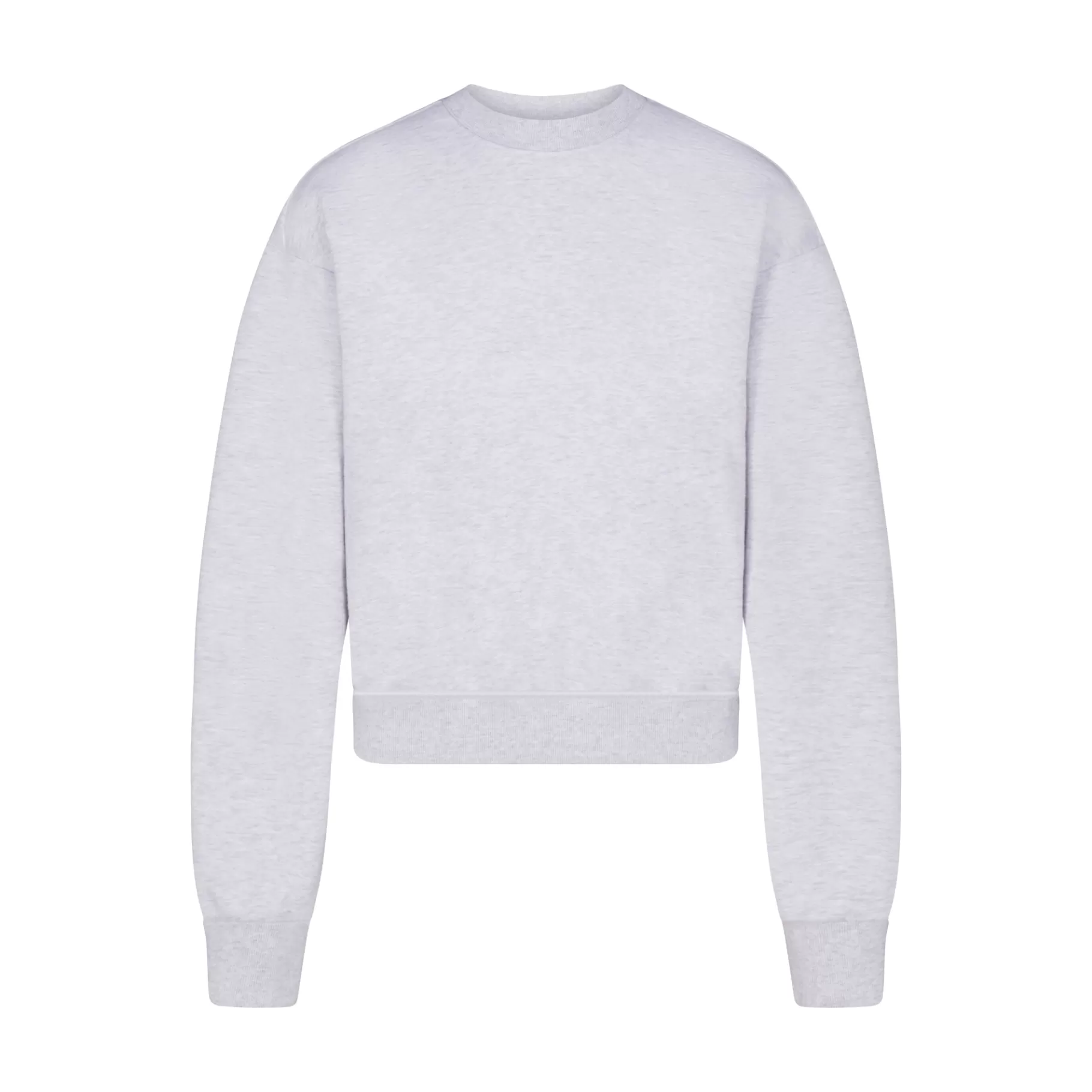 Skims for you*COTTON FLEECE CLASSIC CREWNECK | LIGHT HEATHER GREY LIGHT+HEATHER+GREY