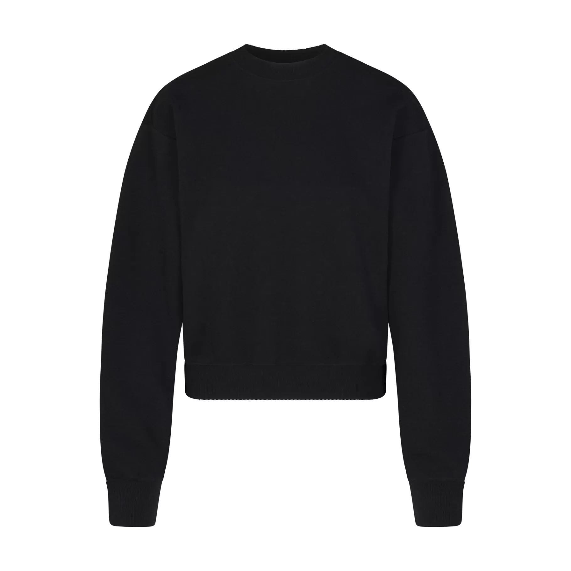 Skims cotton fleece*COTTON FLEECE CLASSIC CREWNECK | ONYX