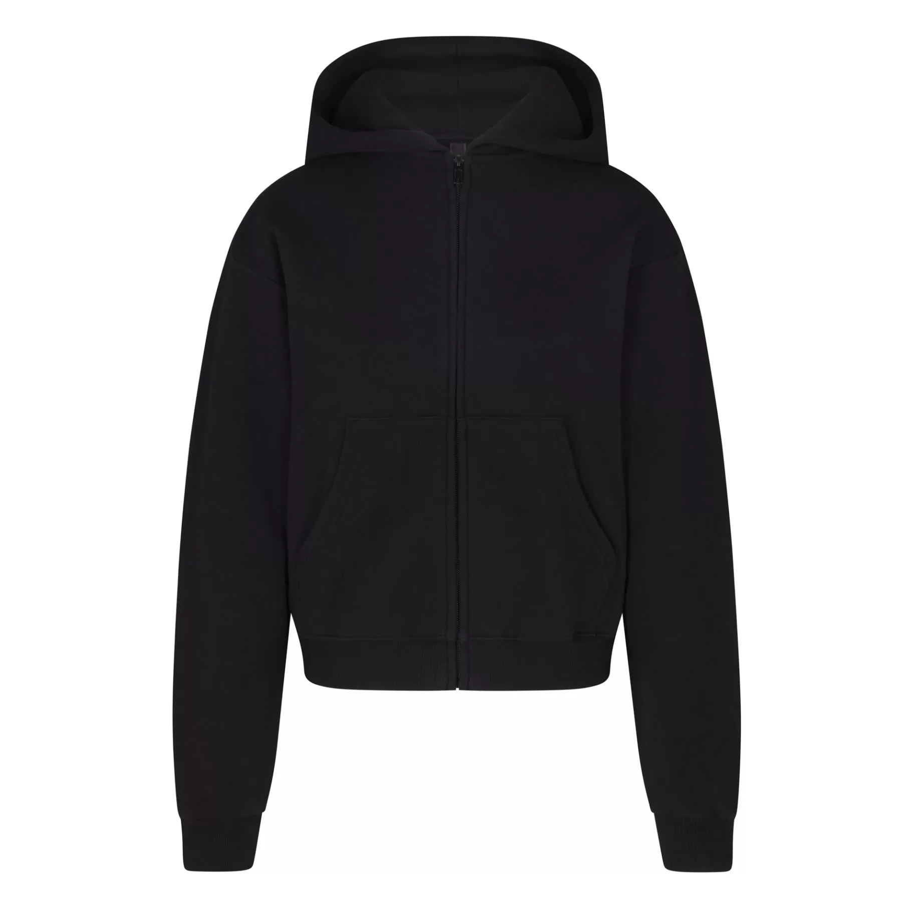 Skims cotton fleece*COTTON FLEECE CLASSIC ZIP UP HOODIE | ONYX