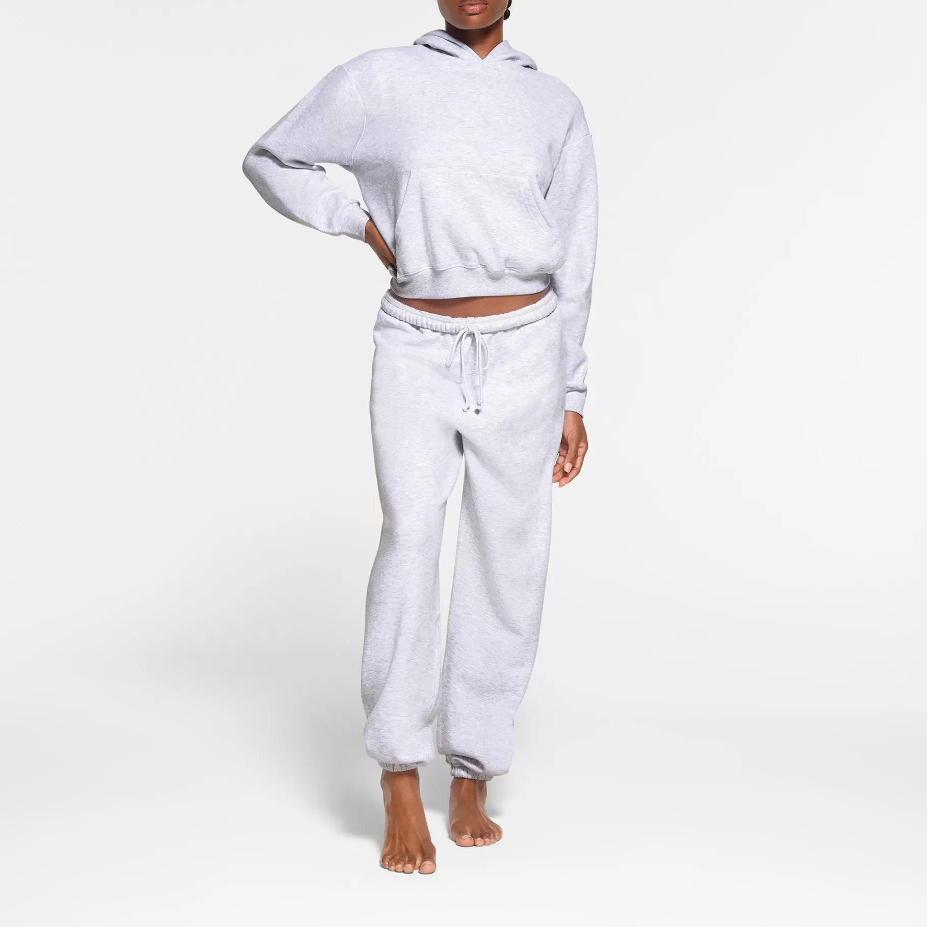 Skims kim's picks*COTTON FLEECE JOGGER | LIGHT HEATHER GREY LIGHT+HEATHER+GREY