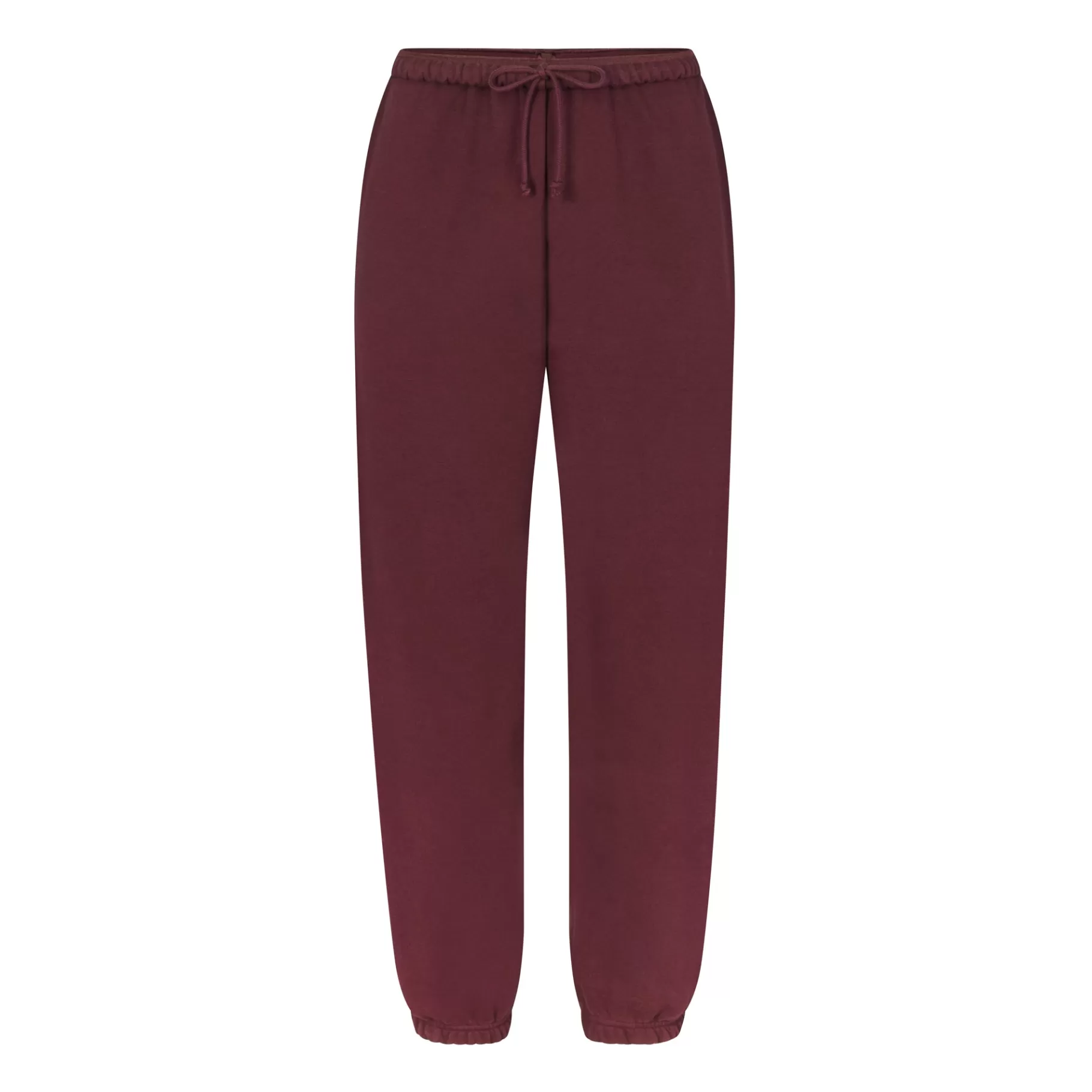 Skims cotton fleece*COTTON FLEECE JOGGER | OXBLOOD