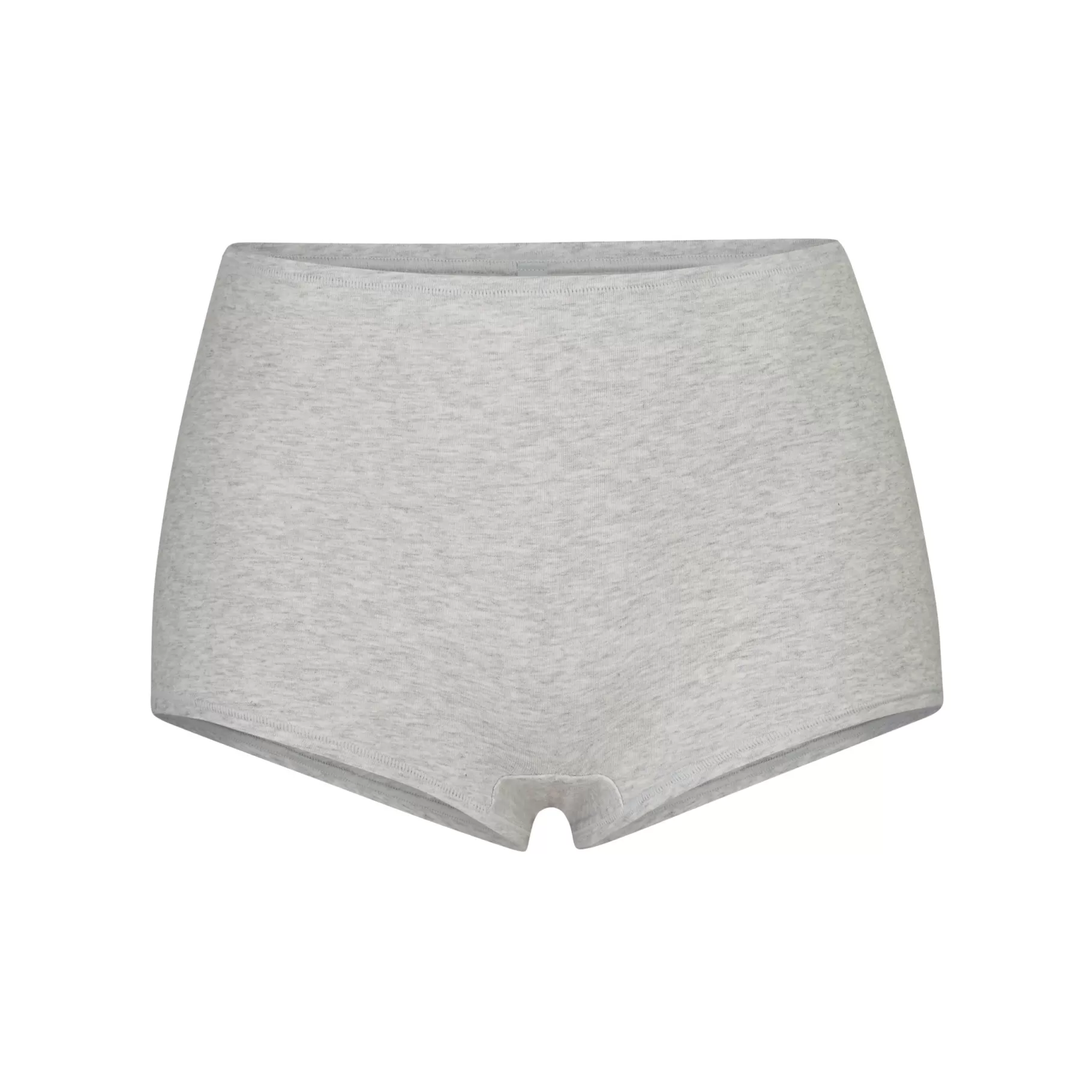 Skims cotton collection*COTTON JERSEY BOY SHORT | LIGHT HEATHER GREY LIGHT+HEATHER+GREY