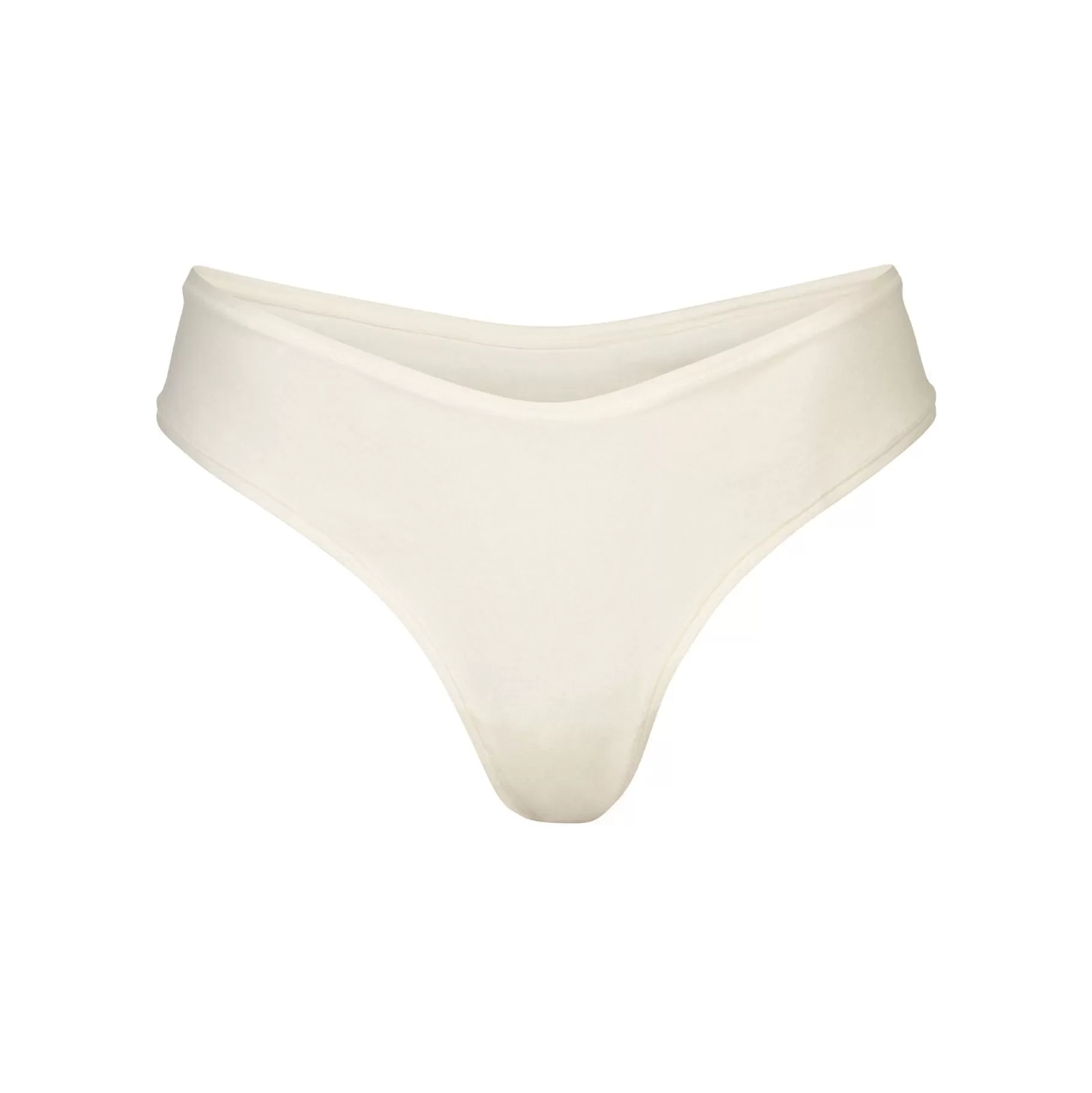 Skims cotton collection*COTTON JERSEY DIPPED THONG | BONE