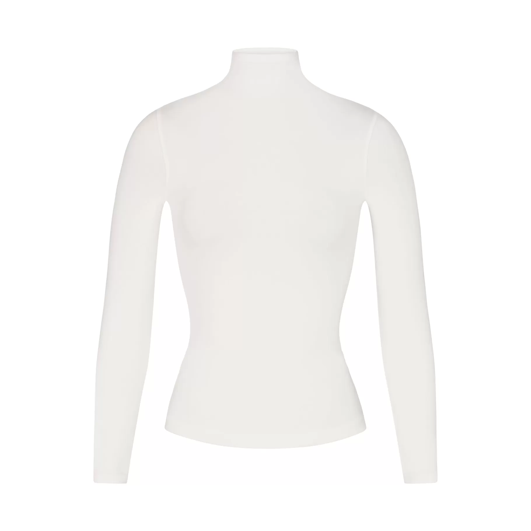 Skims cotton collection*COTTON JERSEY LONG SLEEVE TURTLENECK | MARBLE