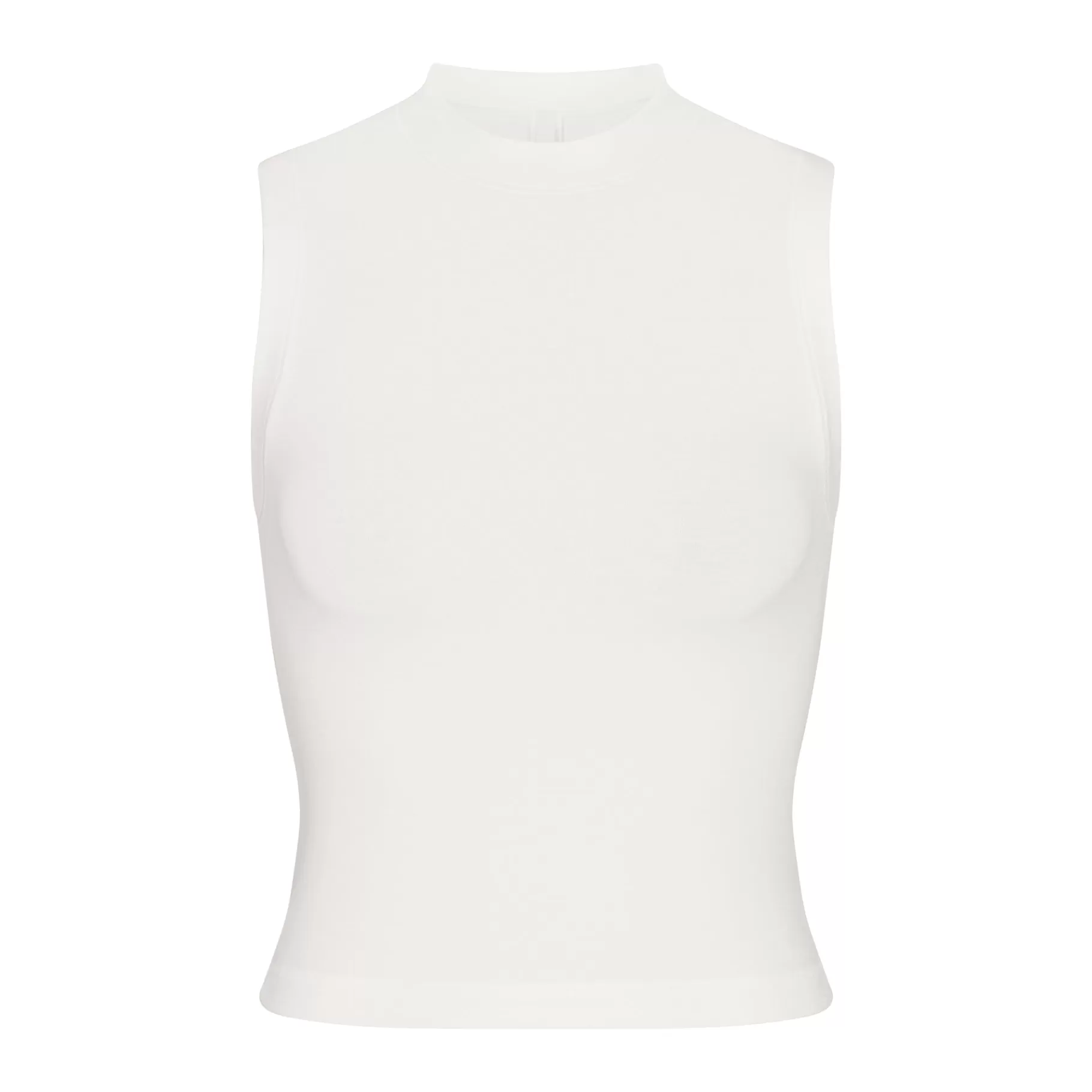 Skims tees & tanks*COTTON JERSEY MOCK NECK TANK | MARBLE