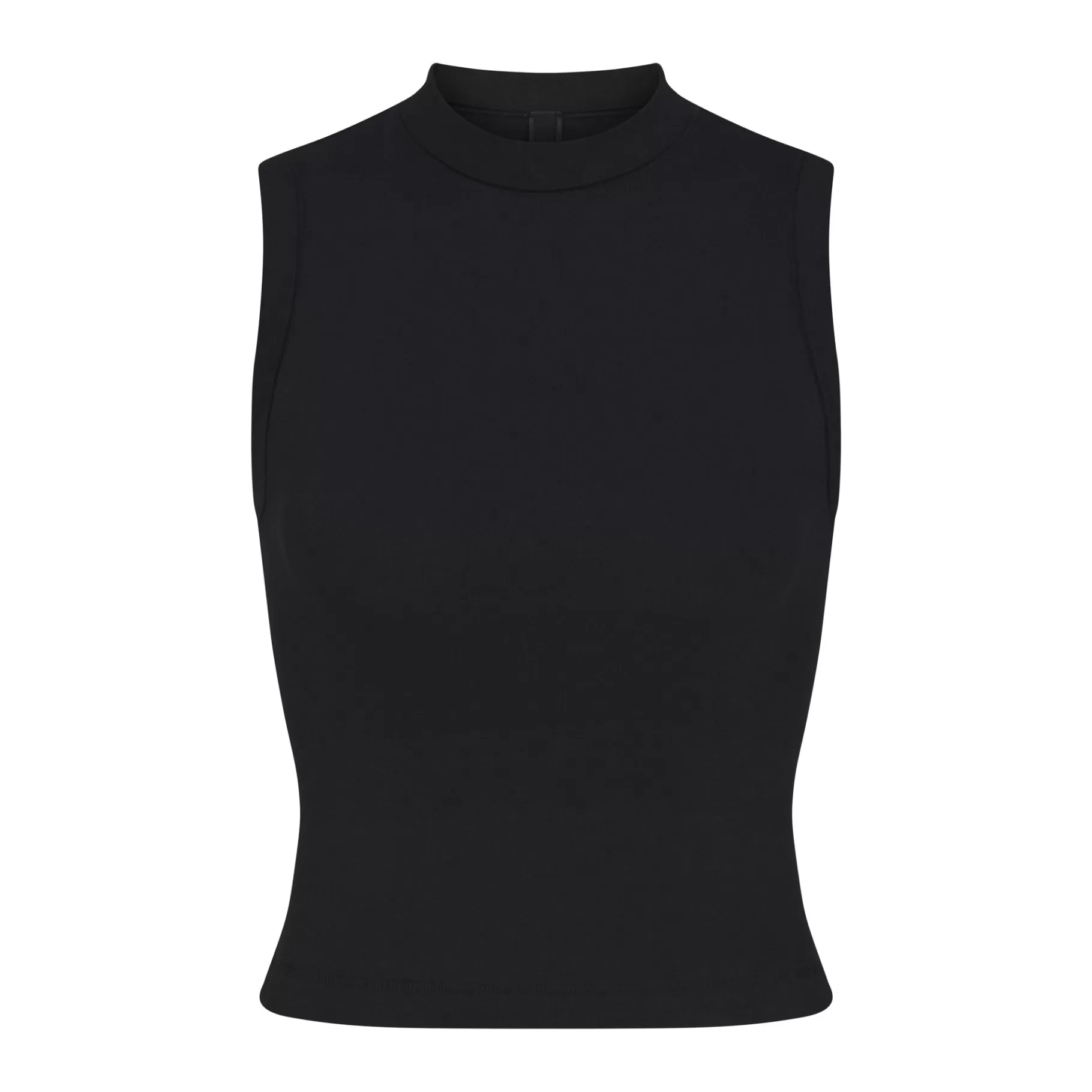 Skims tees & tanks*COTTON JERSEY MOCK NECK TANK | SOOT