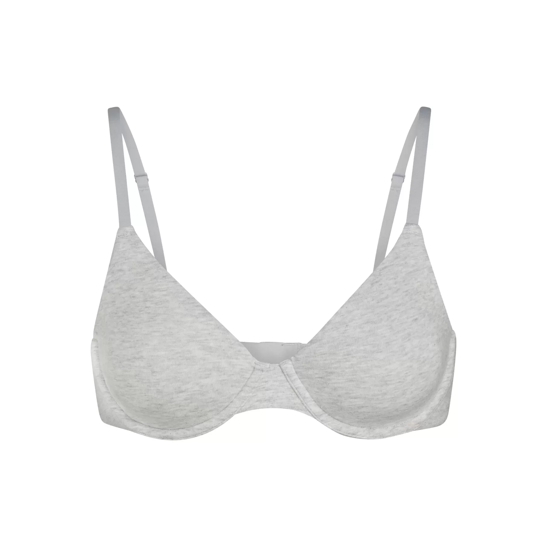 Skims cotton collection*COTTON JERSEY T-SHIRT BRA | LIGHT HEATHER GREY LIGHT+HEATHER+GREY