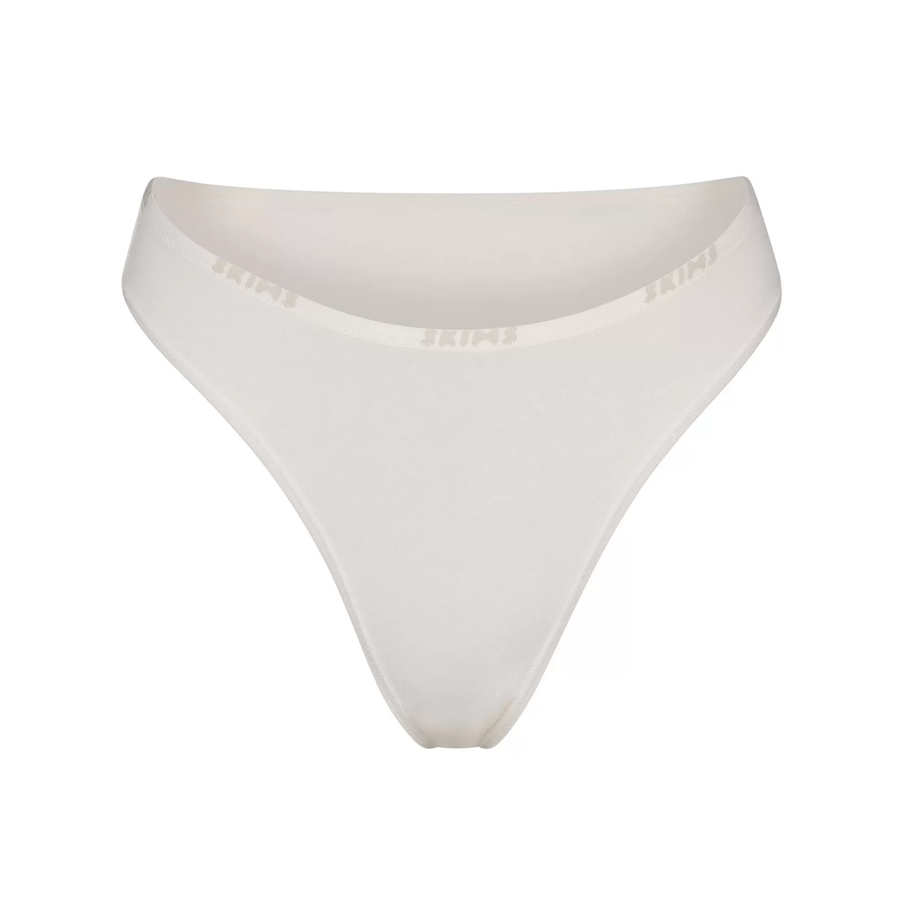 Skims cotton collection*COTTON LOGO HIGH LEG BIKINI | MARBLE