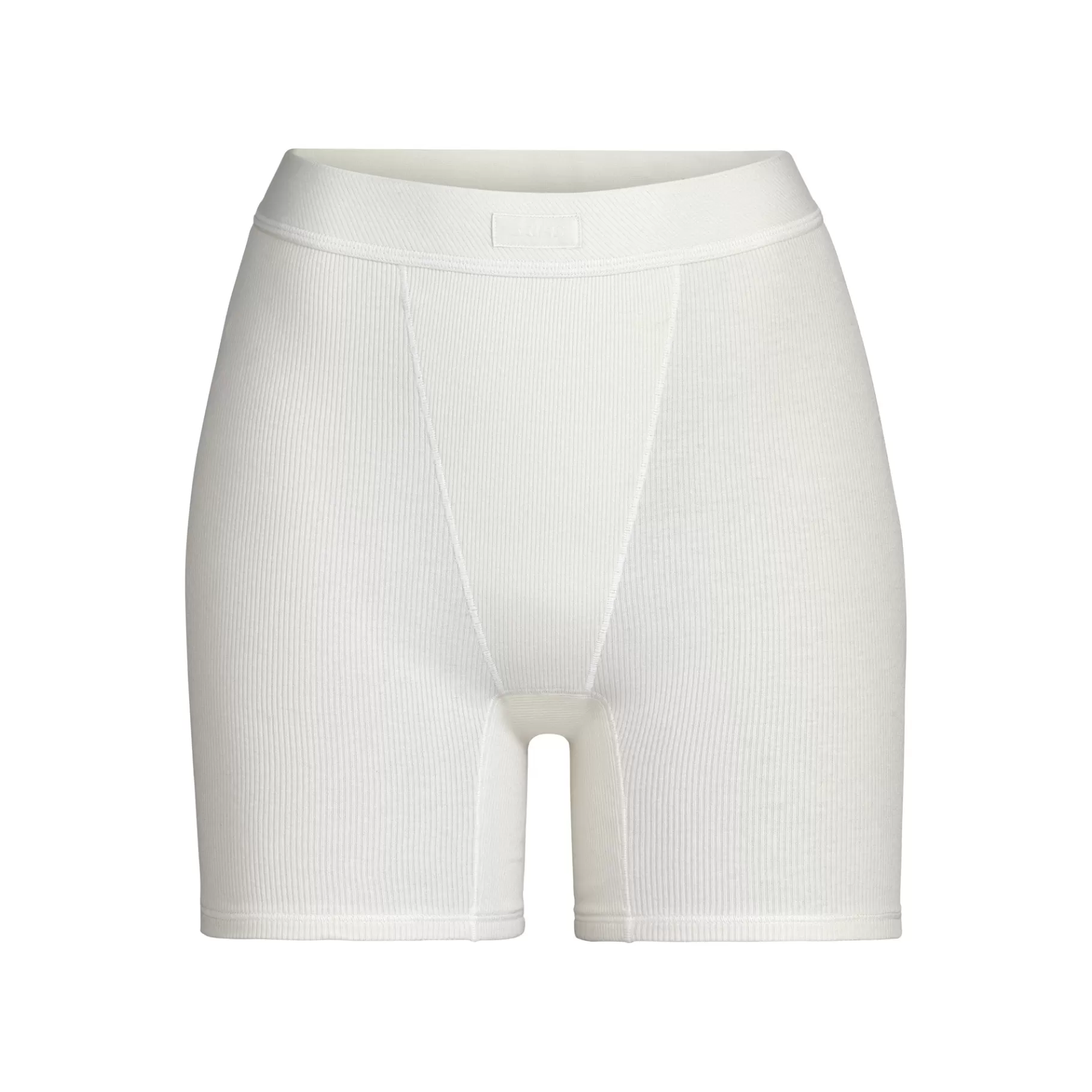 Skims cotton collection*COTTON RIB BOXER | BONE