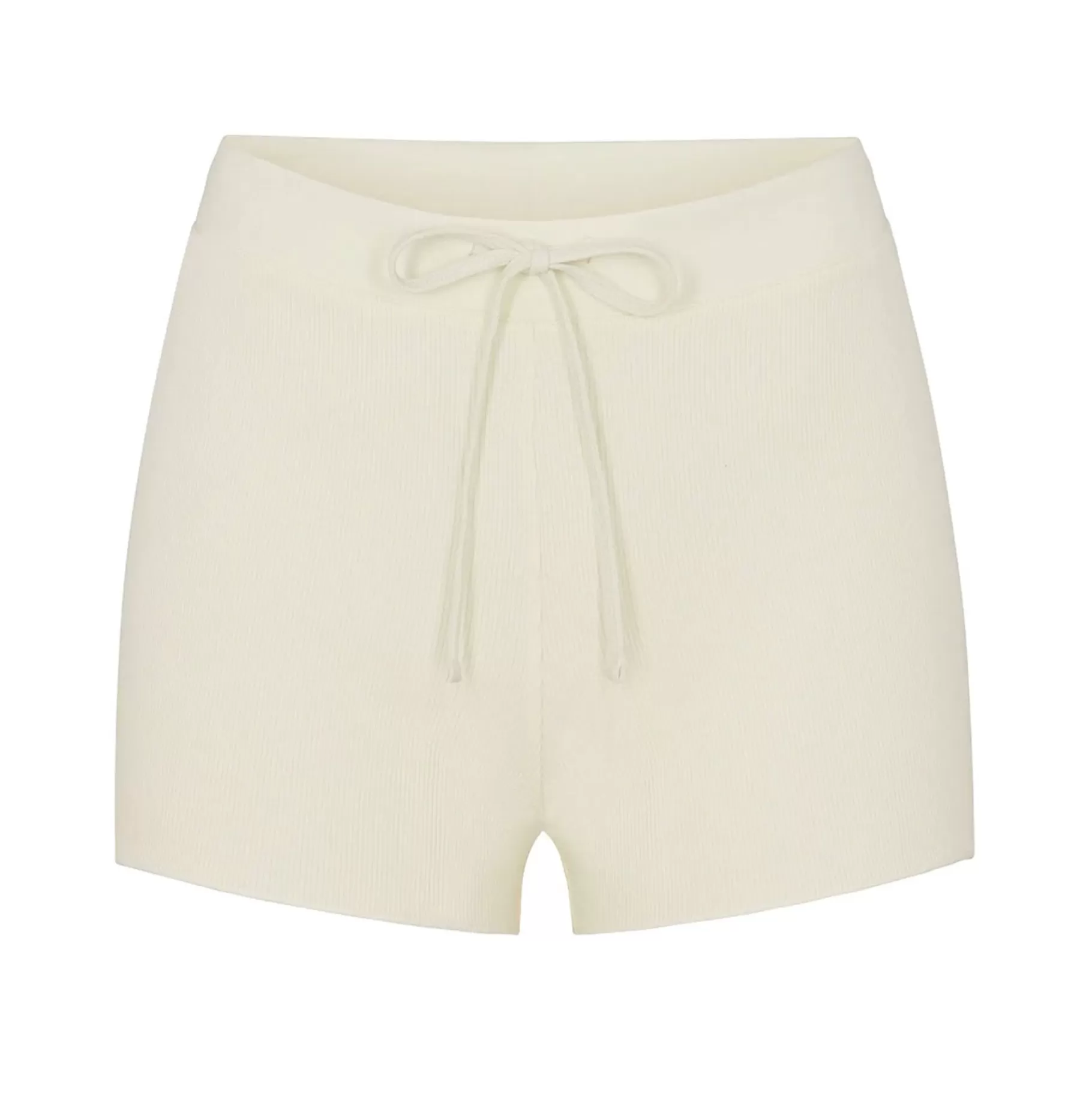 Skims shorts*COTTON RIB DRAWSTRING SHORT | BONE