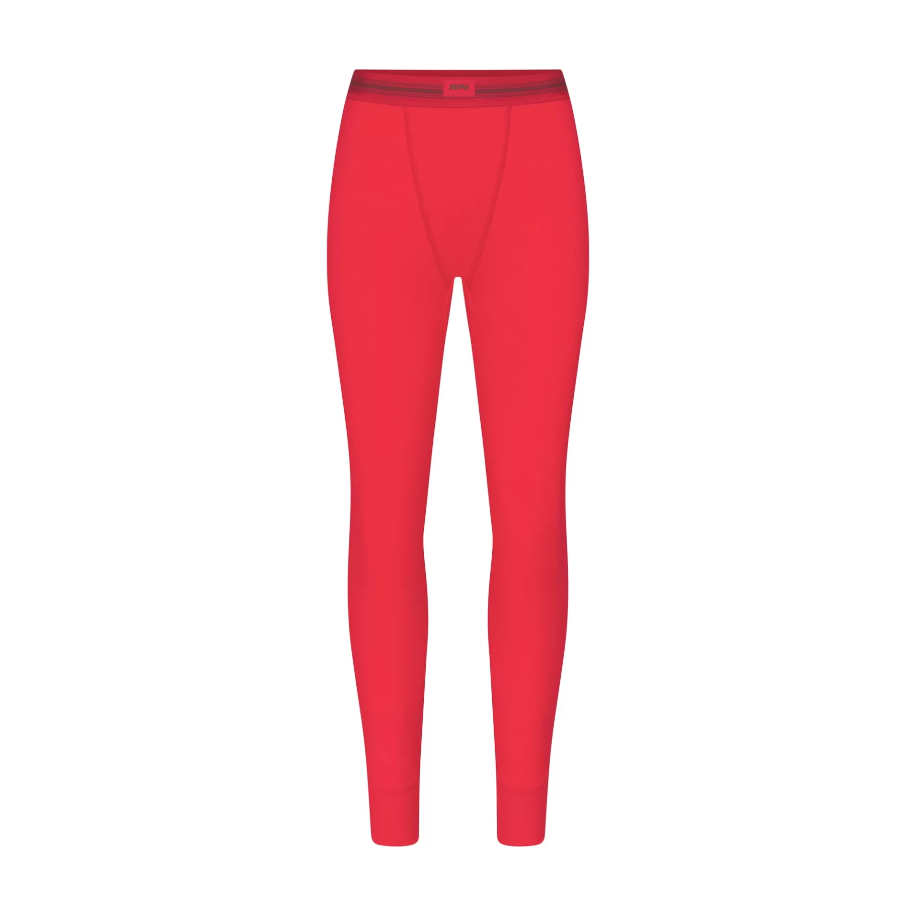 Skims leggings & pants*COTTON RIB LEGGING | RED MULTI RED+MULTI