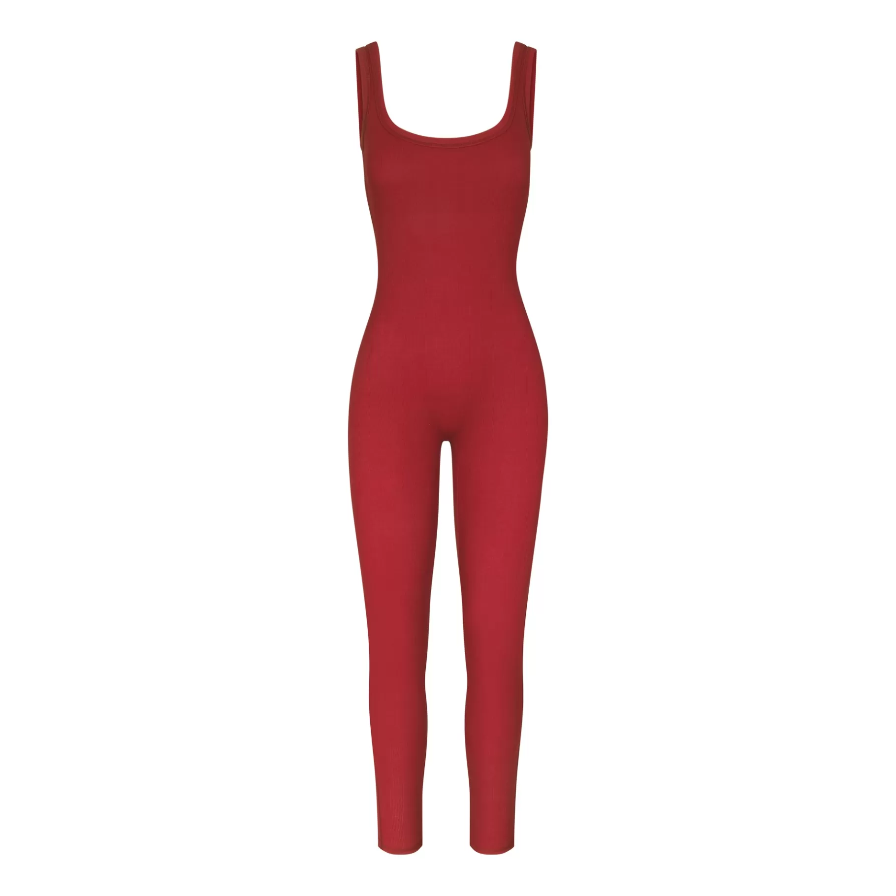 Skims catsuits & onesies*COTTON RIB TANK CATSUIT | BRICK MULTI BRICK+MULTI