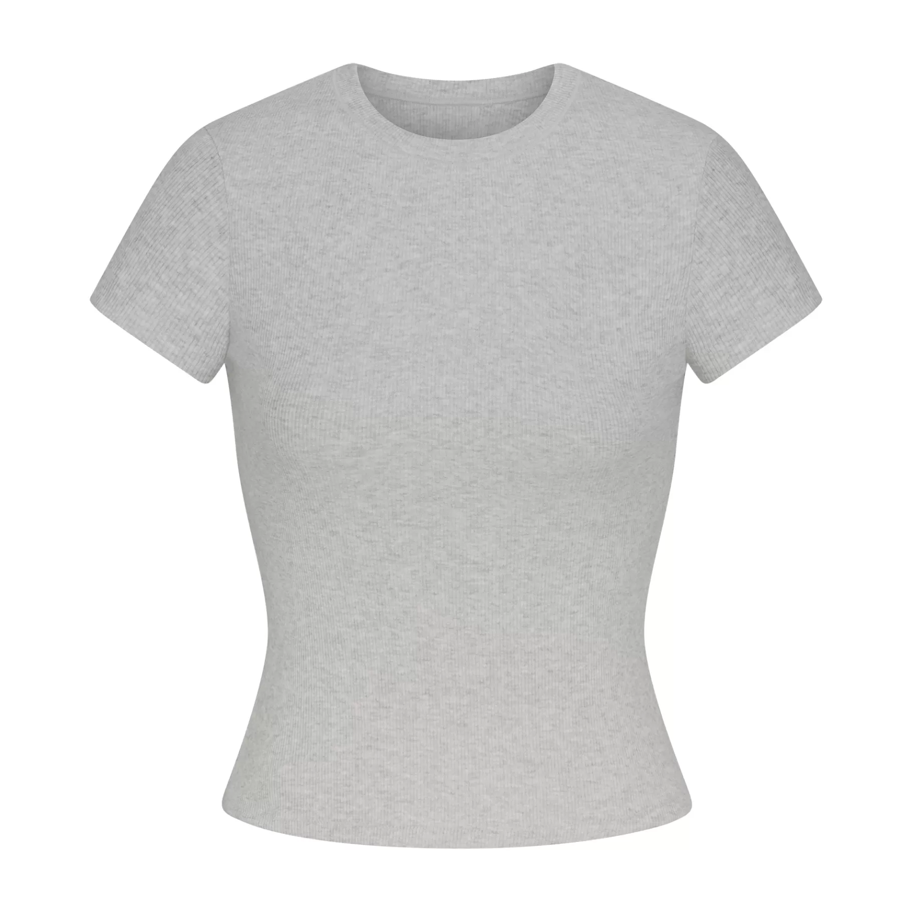 Skims tees & tanks*COTTON RIB T-SHIRT | LIGHT HEATHER GREY LIGHT+HEATHER+GREY