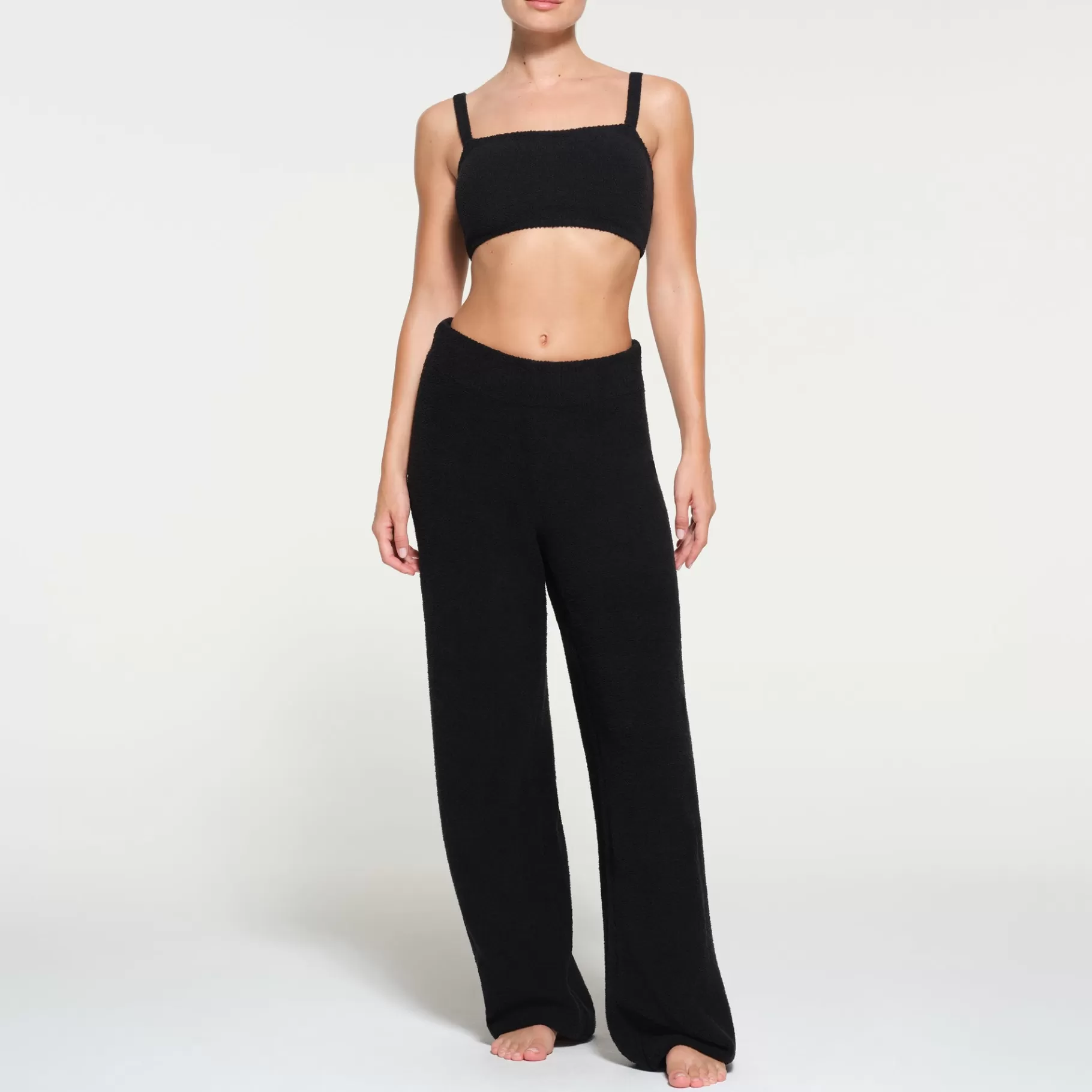 Skims the winter shop*COZY KNIT STRAIGHT LEG PANT | ONYX