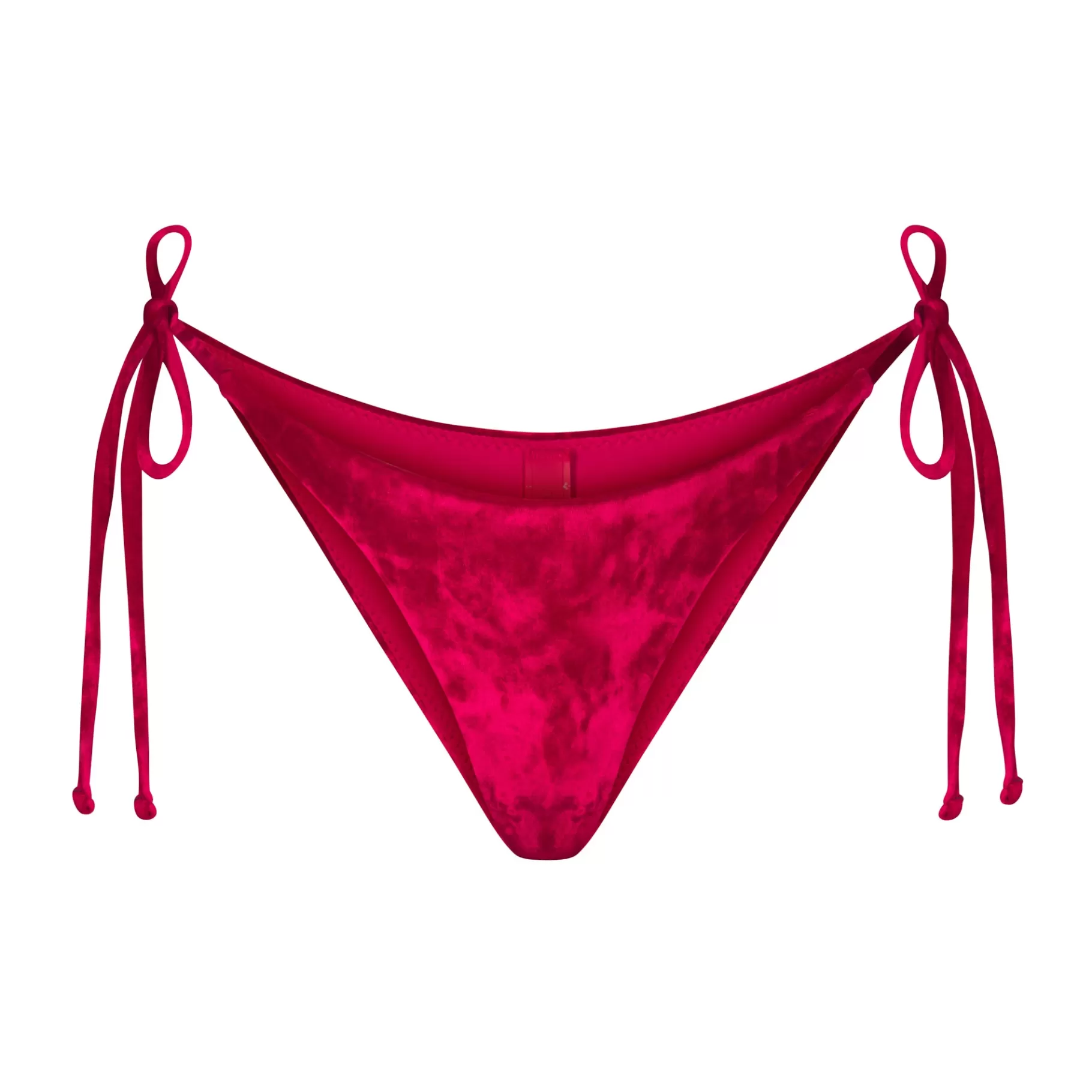 Skims swim*CRUSHED VELVET TIE BIKINI BOTTOMS | LIPS