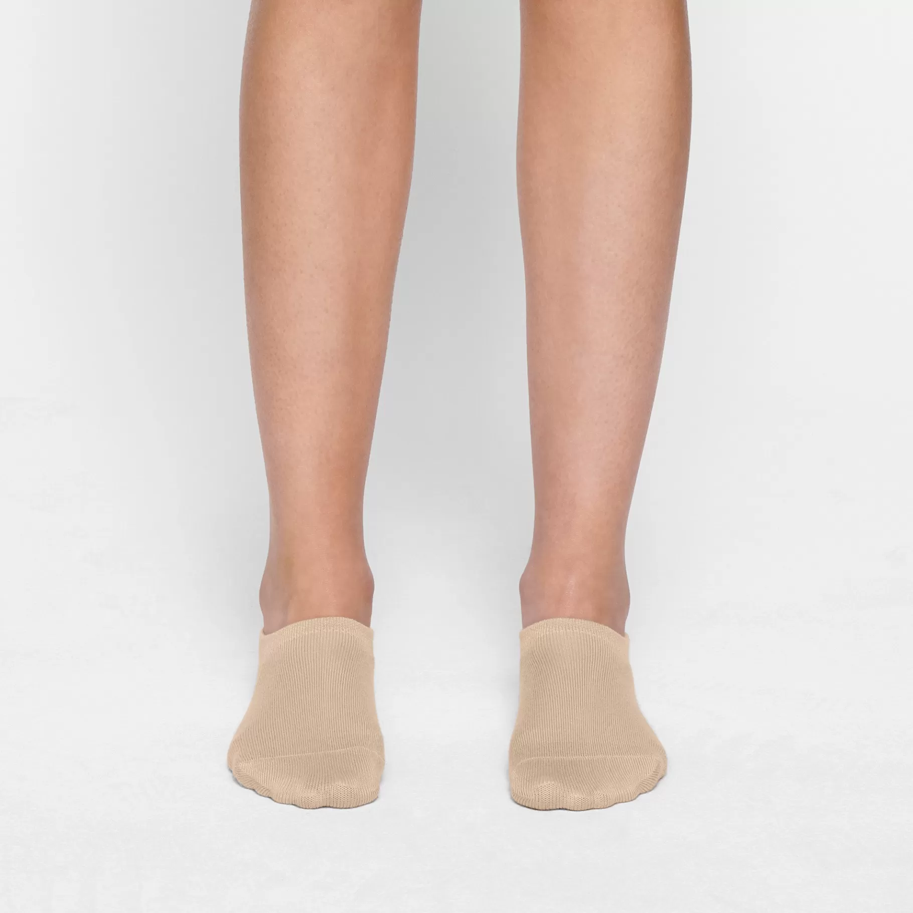 Skims socks*EVERYDAY LOW RIB ANKLE SOCK   | SAND