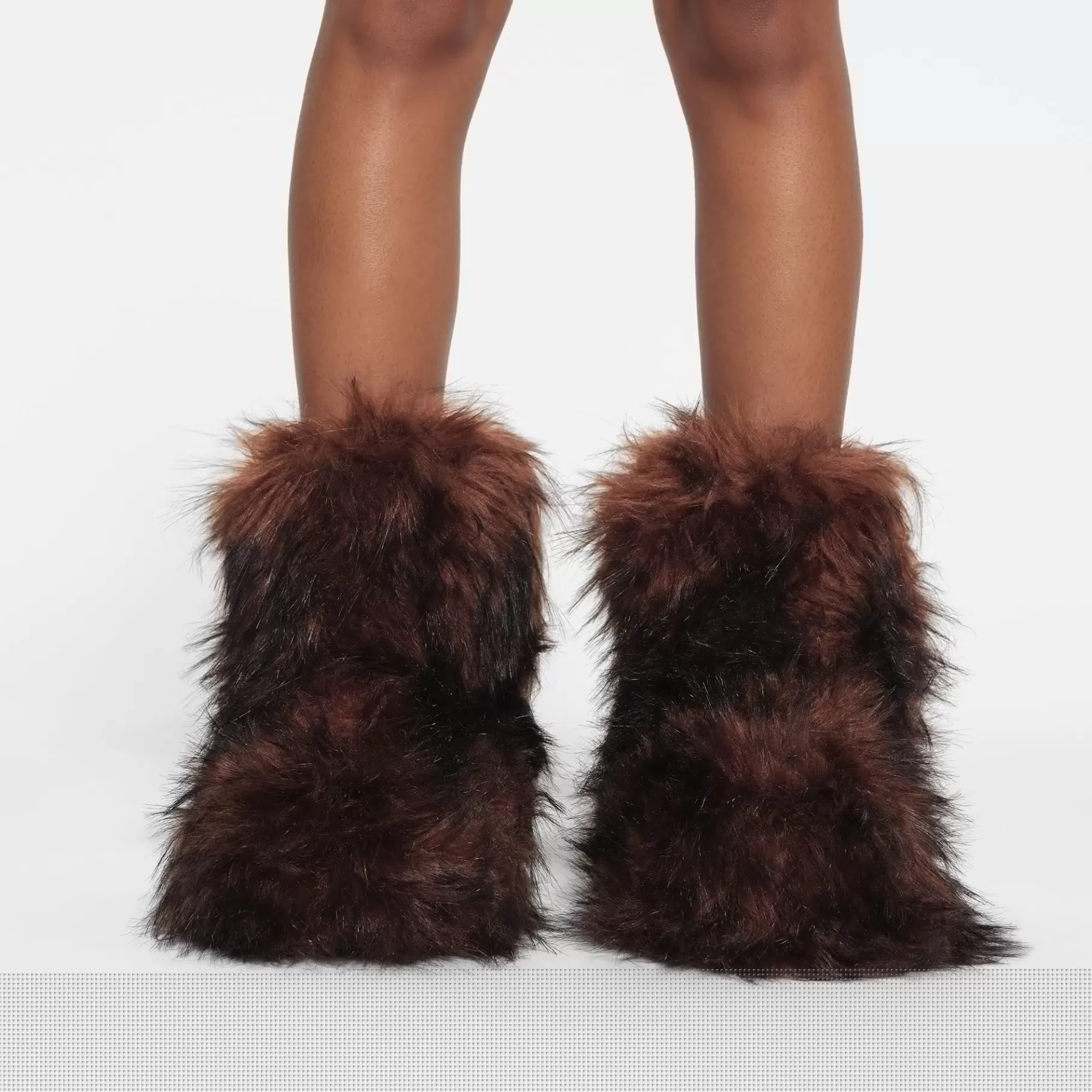 Skims slides*FAUX FUR BOOT | COCOA