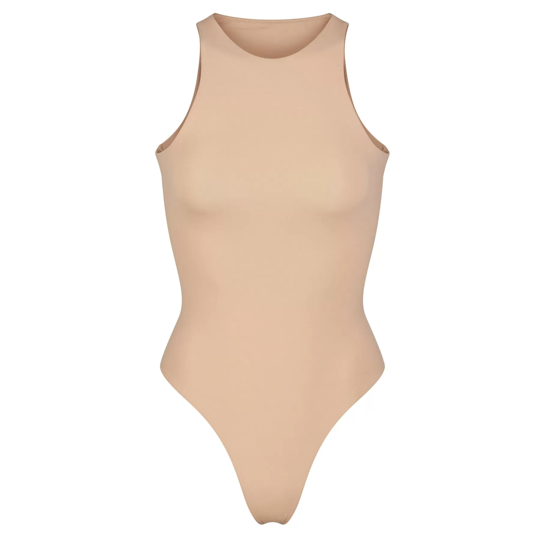 Skims bodysuits*FITS EVERYBODY HIGH NECK BODYSUIT | CLAY