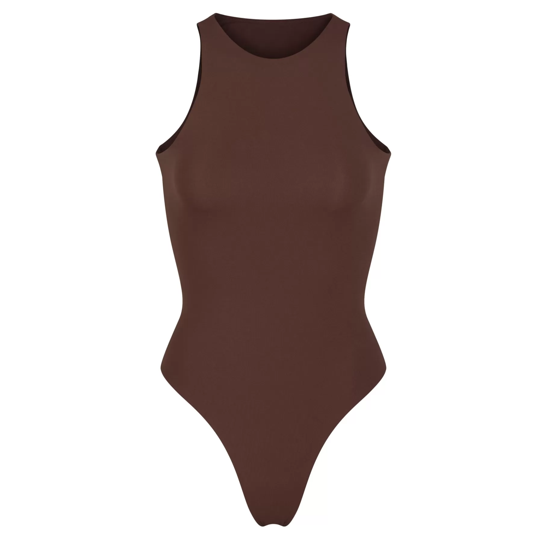 Skims bodysuits*FITS EVERYBODY HIGH NECK BODYSUIT | COCOA