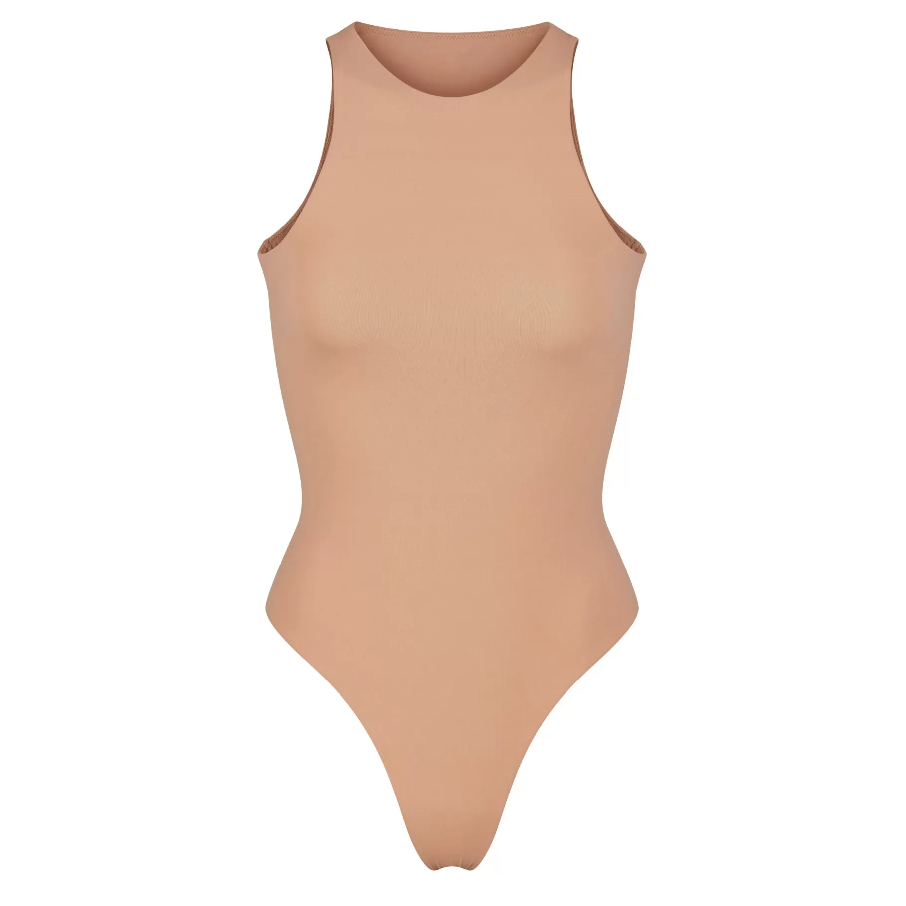 Skims bodysuits*FITS EVERYBODY HIGH NECK BODYSUIT | OCHRE