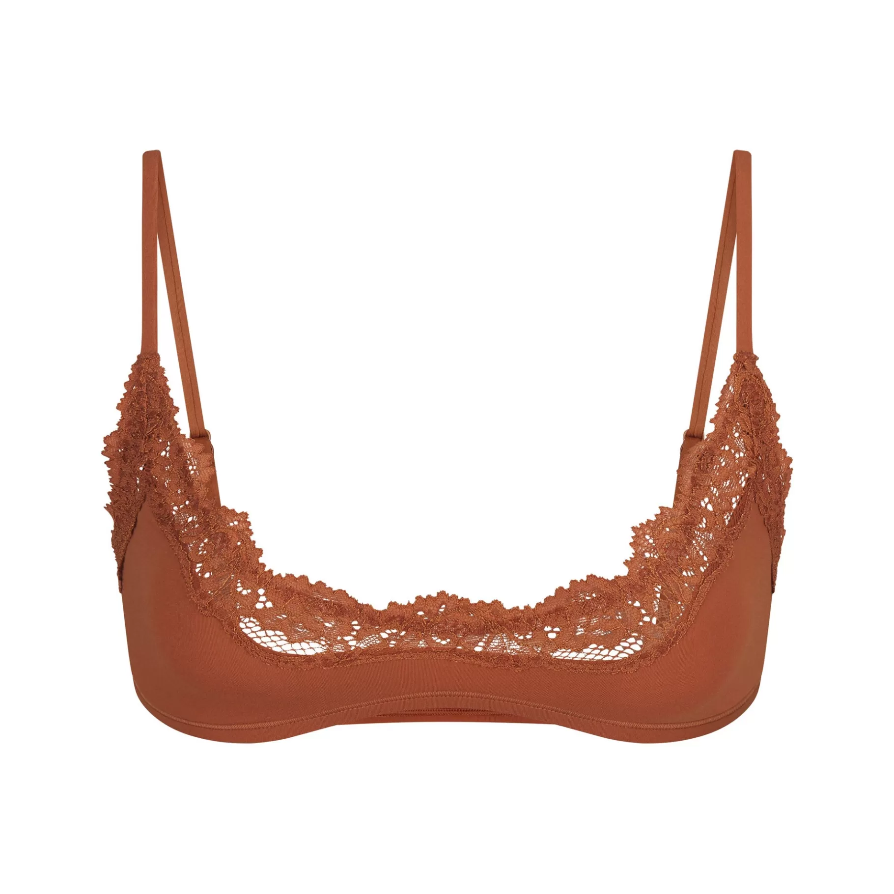 Skims *FITS EVERYBODY LACE SCOOP BRALETTE | BRONZE