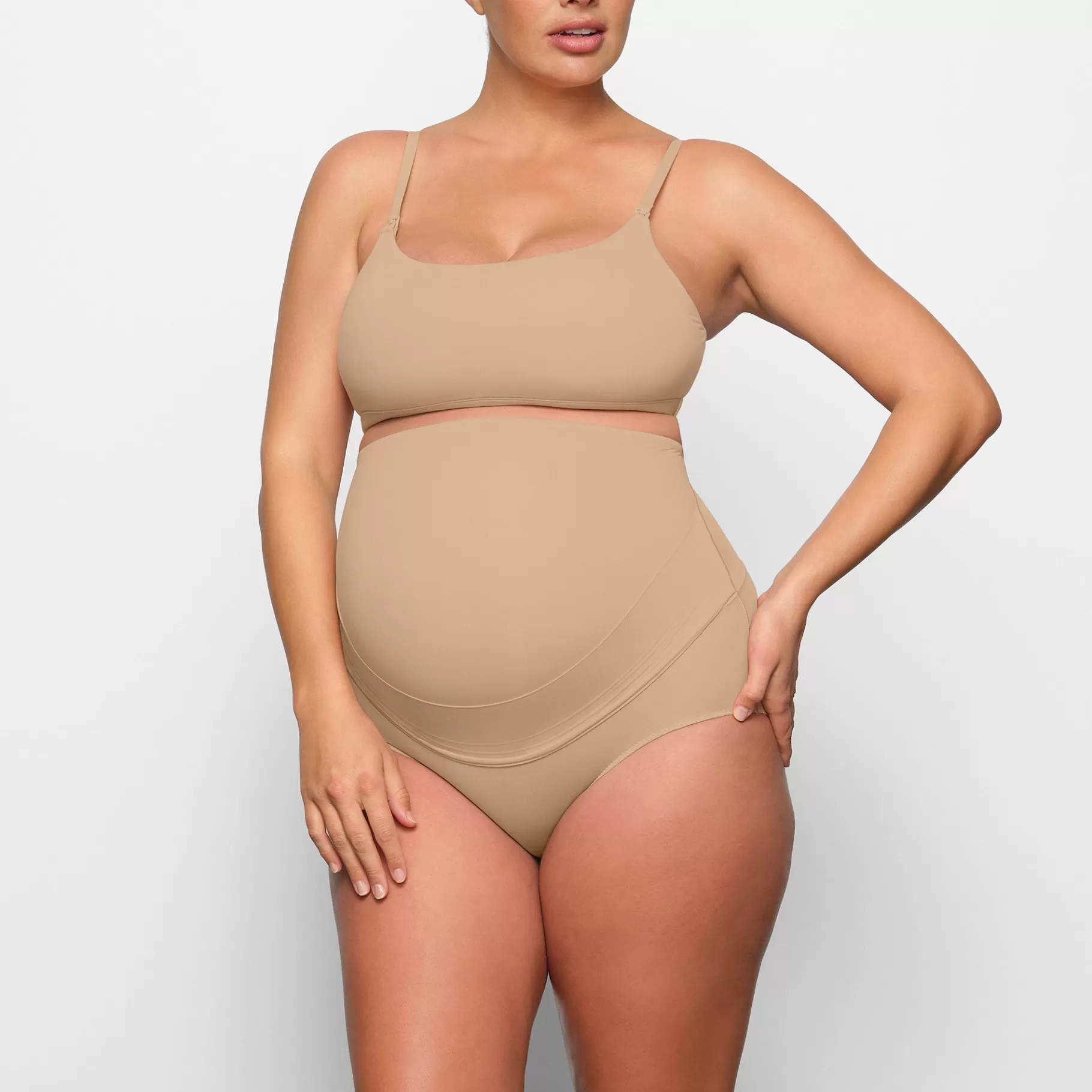 Skims maternity shapewear*FITS EVERYBODY MATERNITY HIGH-WAISTED BRIEF | CLAY