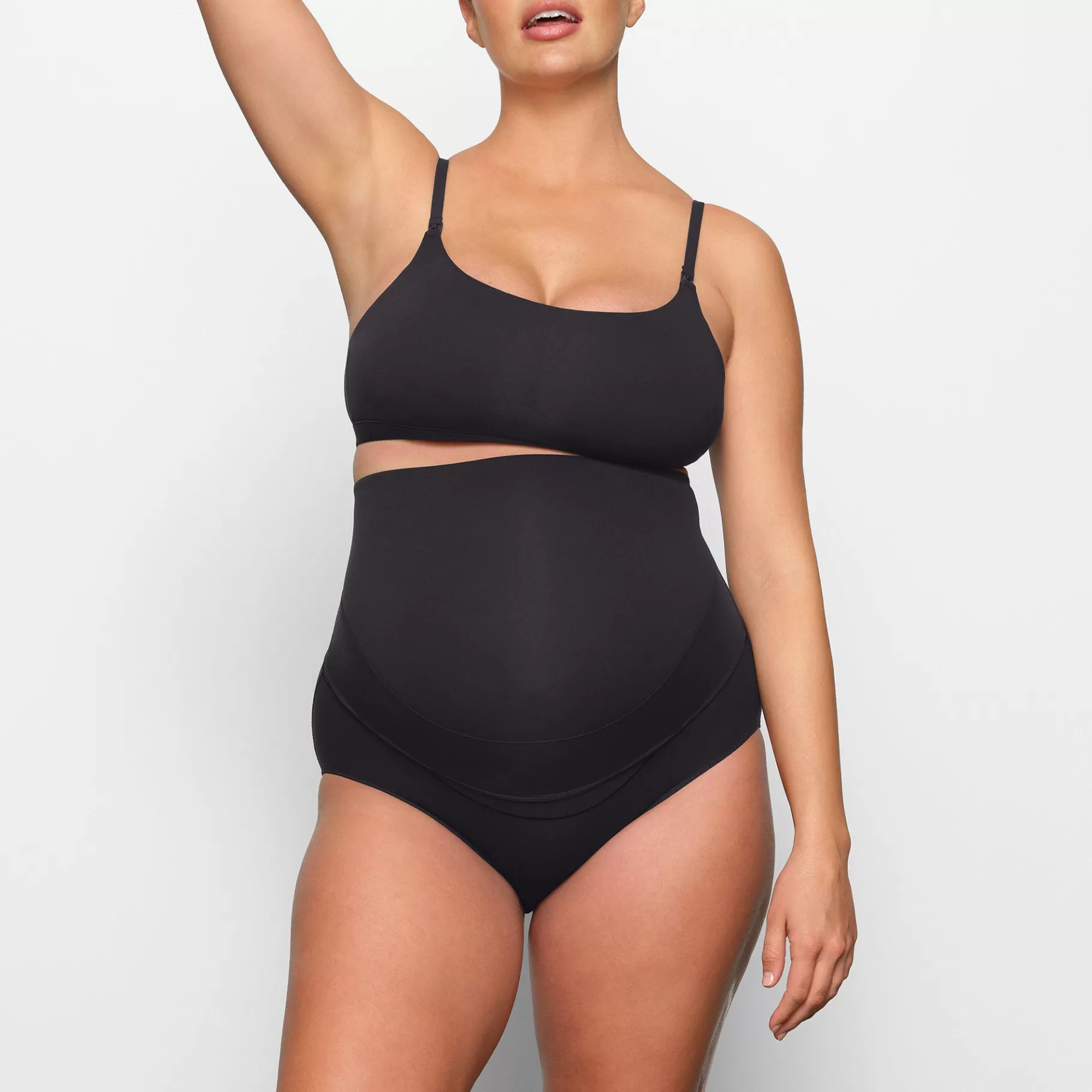 Skims fits everybody*FITS EVERYBODY MATERNITY HIGH-WAISTED BRIEF | ONYX