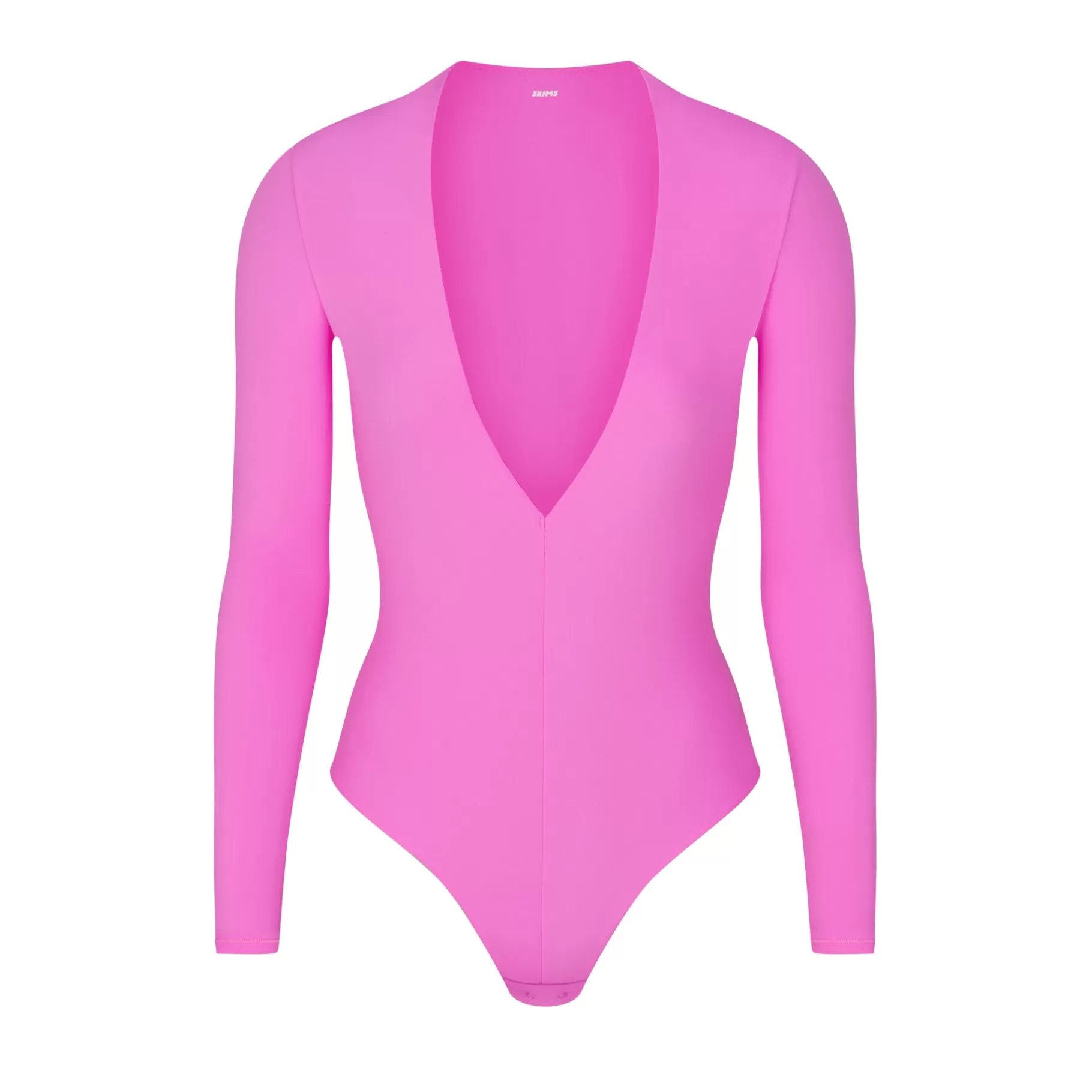 Skims fits everybody*FITS EVERYBODY PLUNGE BODYSUIT | NEON ORCHID NEON+ORCHID