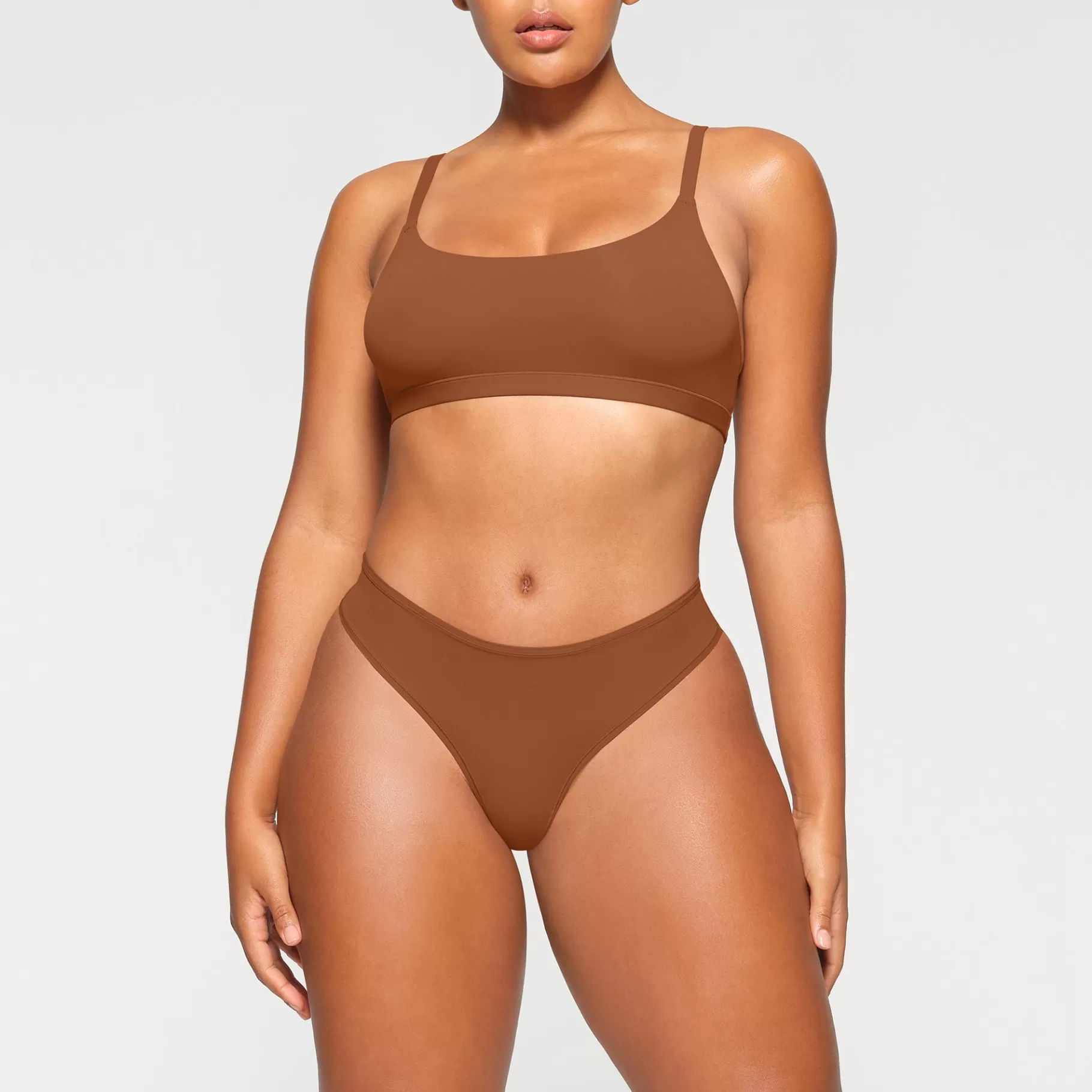 Skims scoop*FITS EVERYBODY SCOOP BRALETTE | BRONZE