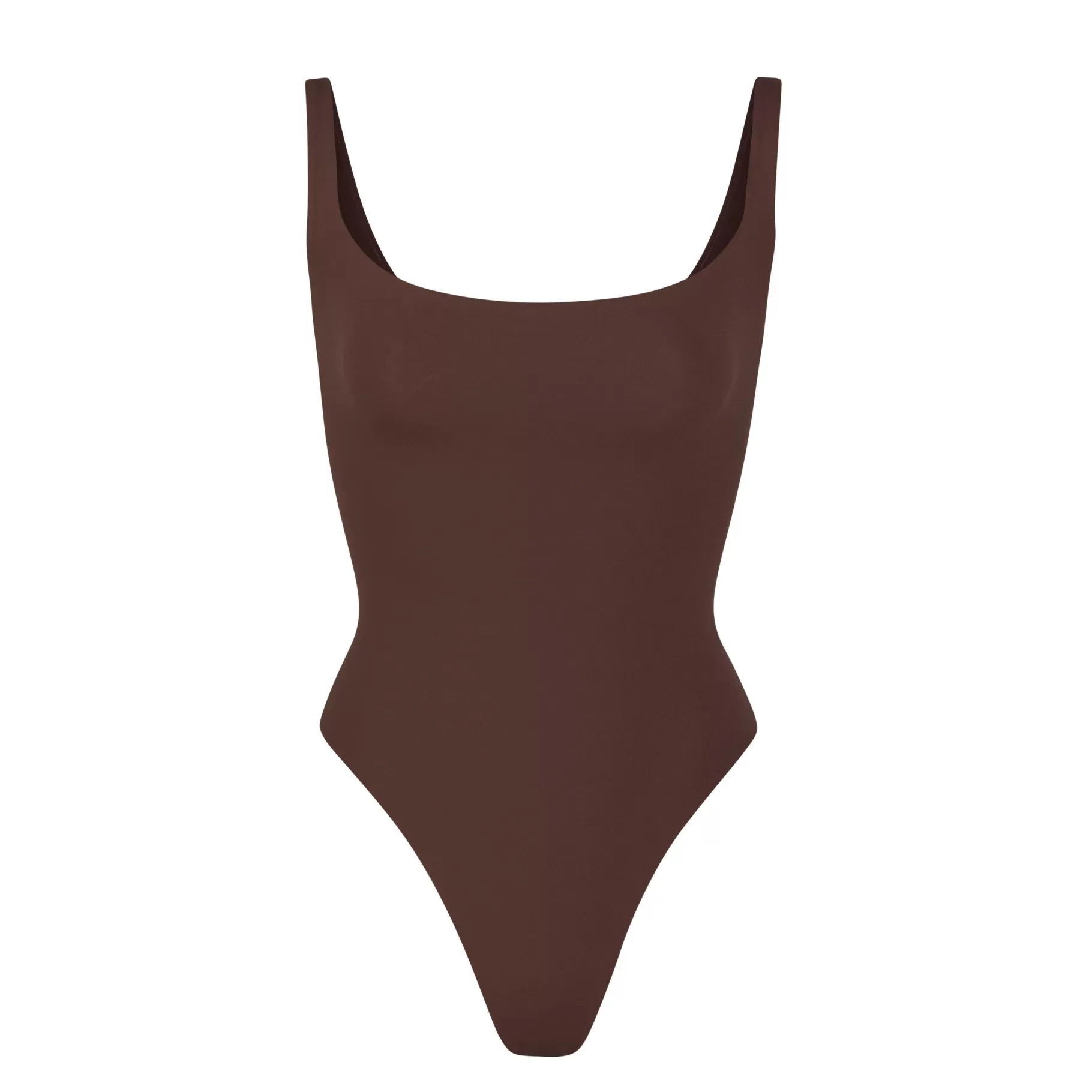 Skims fits everybody*FITS EVERYBODY SQUARE NECK BODYSUIT | COCOA