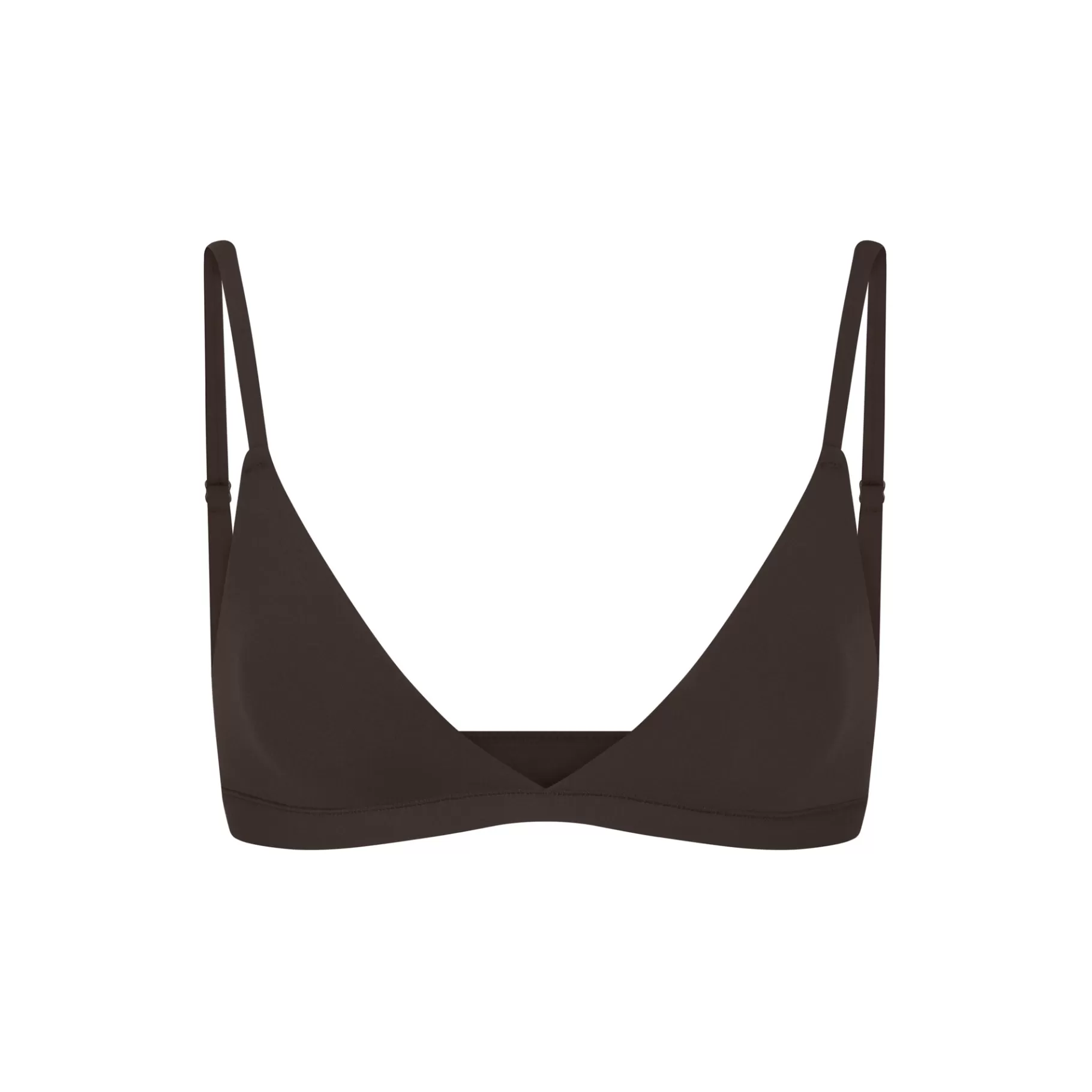 Skims plunge*FITS EVERYBODY TRIANGLE BRALETTE | ESPRESSO