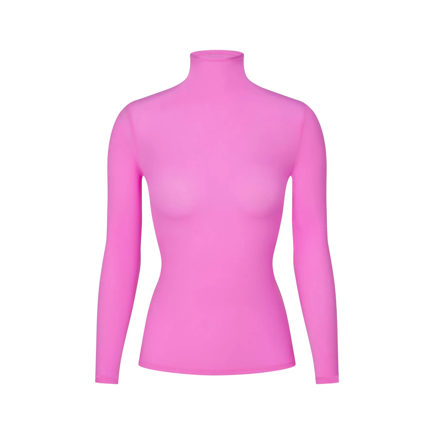 Skims fits everybody*FITS EVERYBODY TURTLENECK TOP | NEON ORCHID NEON+ORCHID