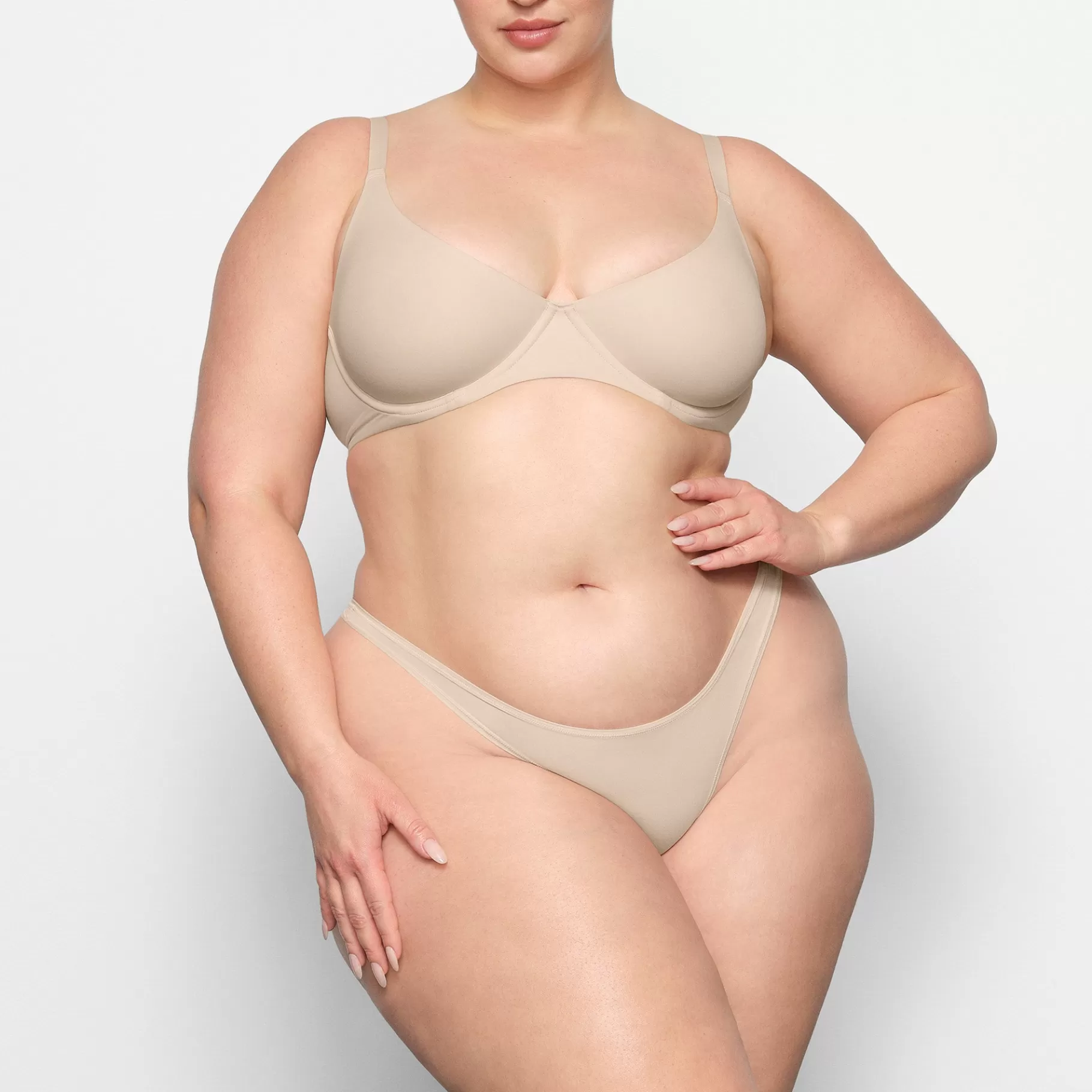 Skims fits everybody*FITS EVERYBODY UNLINED DEMI BRA | SAND