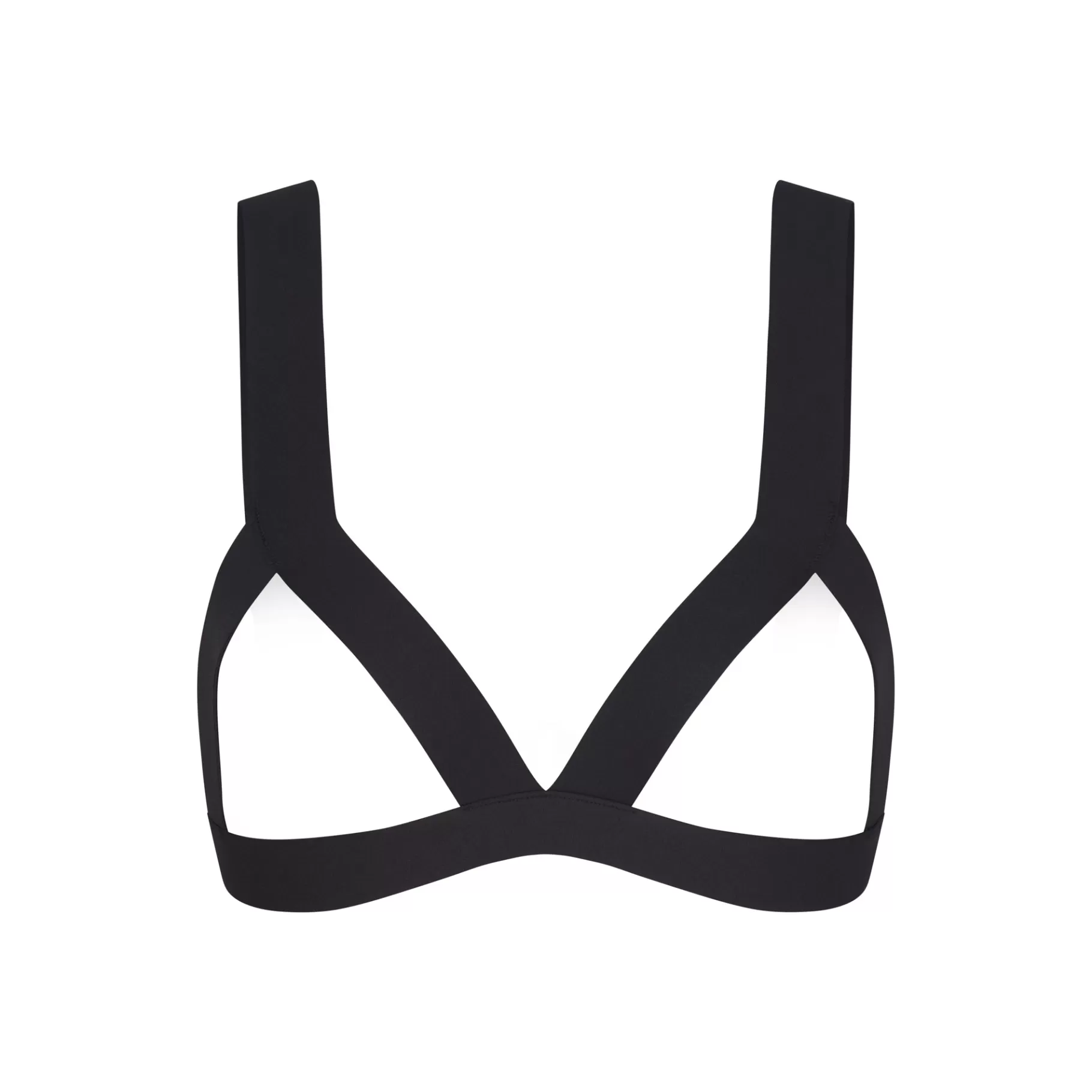 Skims fits everybody*FITS EVERYBODY WRAP OPEN CUP TRIANGLE BRALETTE | ONYX