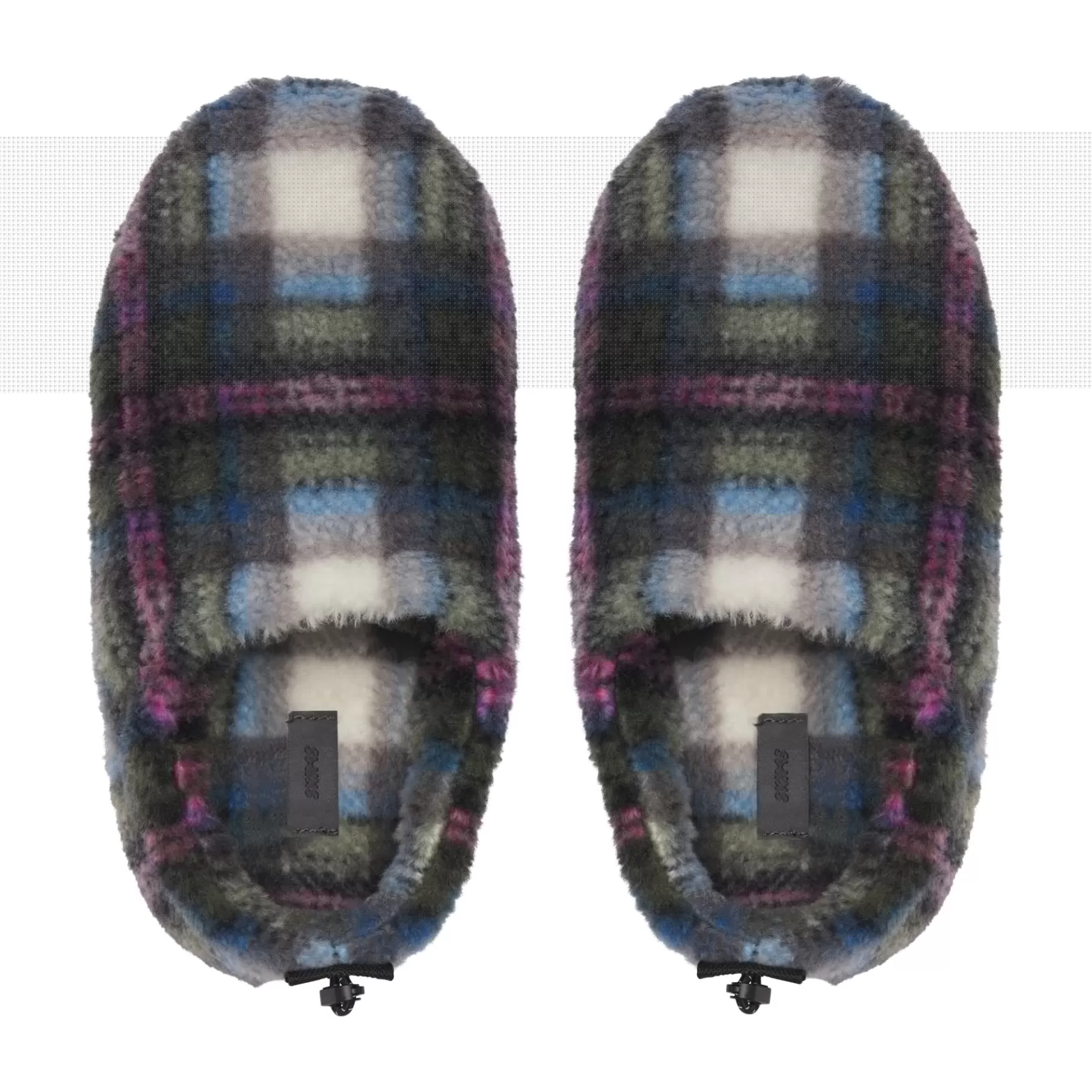 Skims slides*FLEECE SLEEP UNISEX SLIPPER | MULTI PLAID MULTI+PLAID