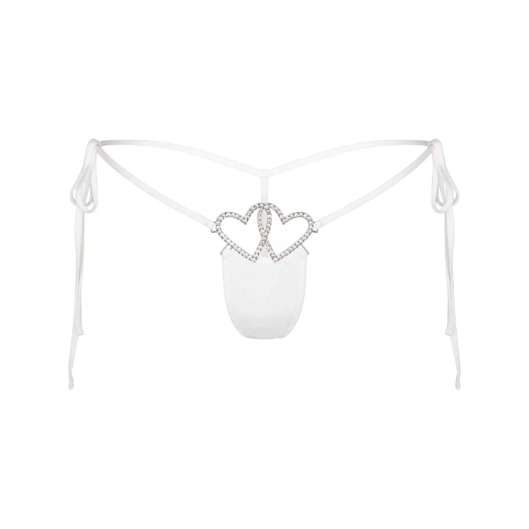 Skims thongs*JELLY SHEER TIE SIDE CHARM THONG | MARBLE