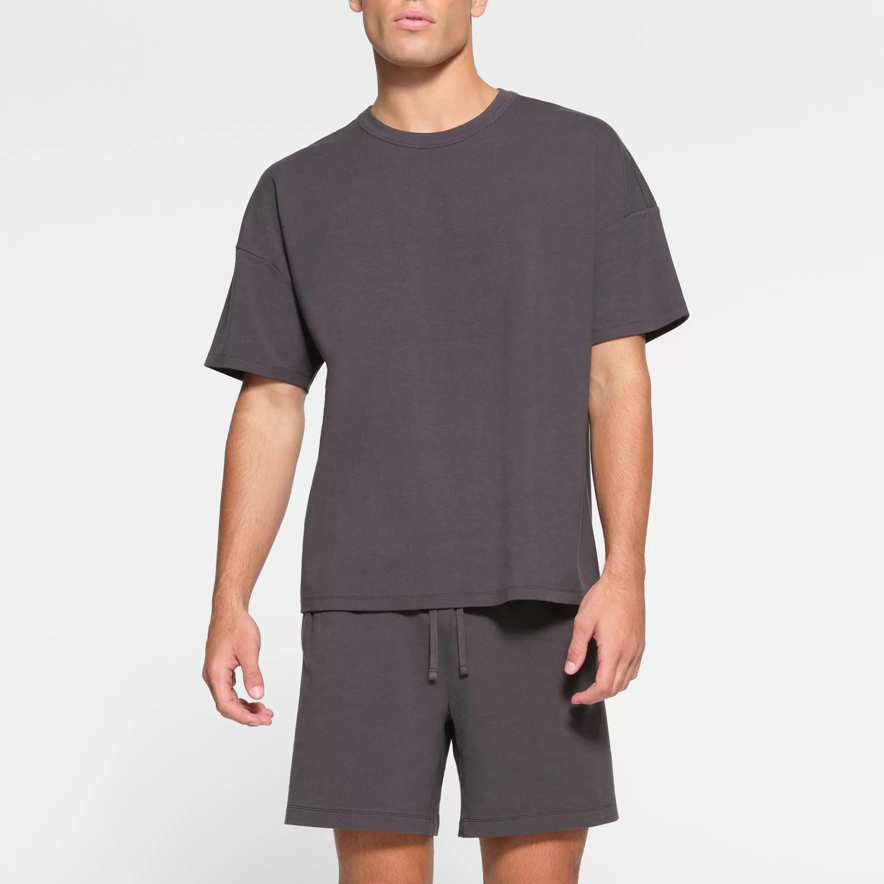 Skims tees & tanks*JERSEY LOUNGE MENS OVERSIZED T-SHIRT | ASH