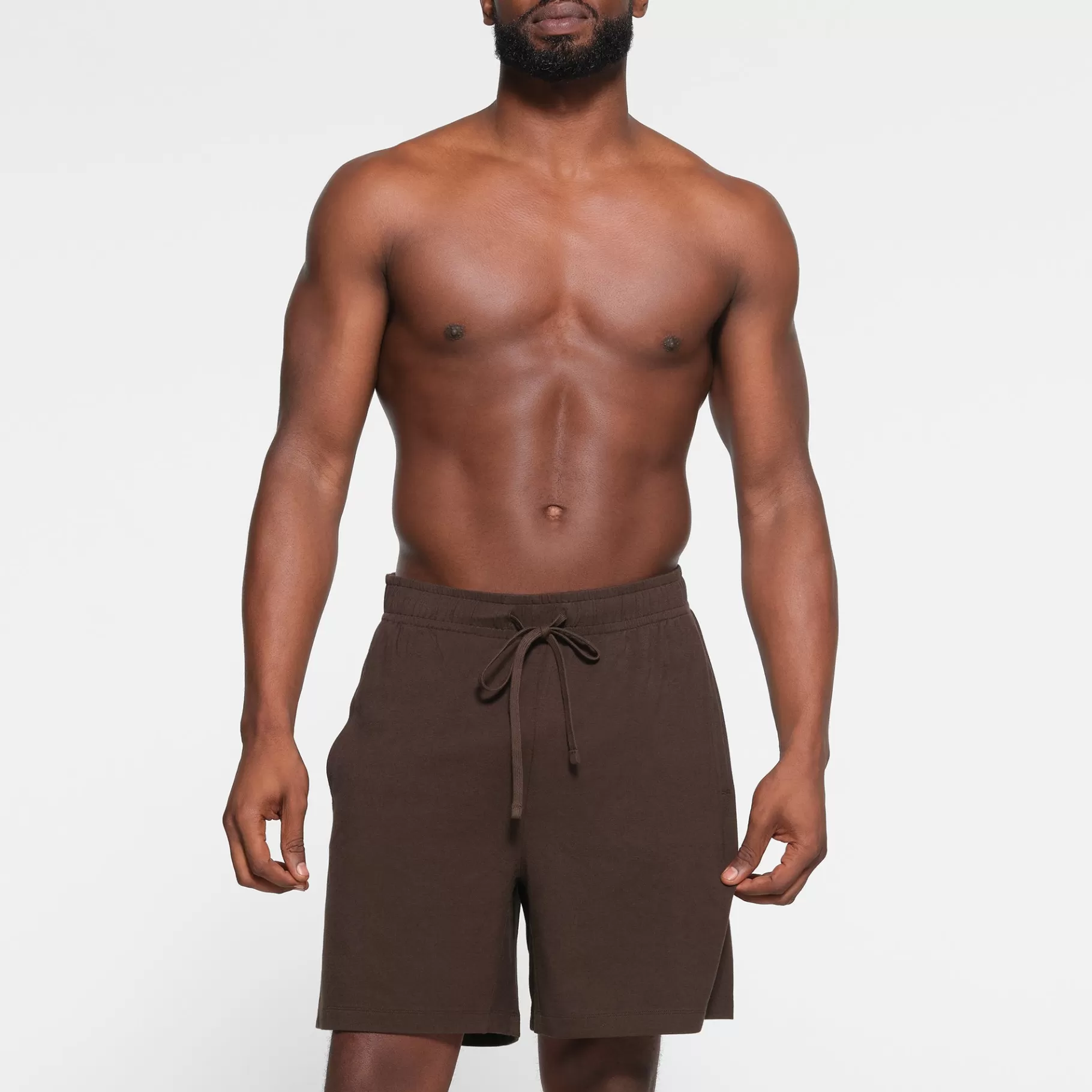 Skims bottoms*JERSEY LOUNGE MENS RELAXED SHORT | ESPRESSO