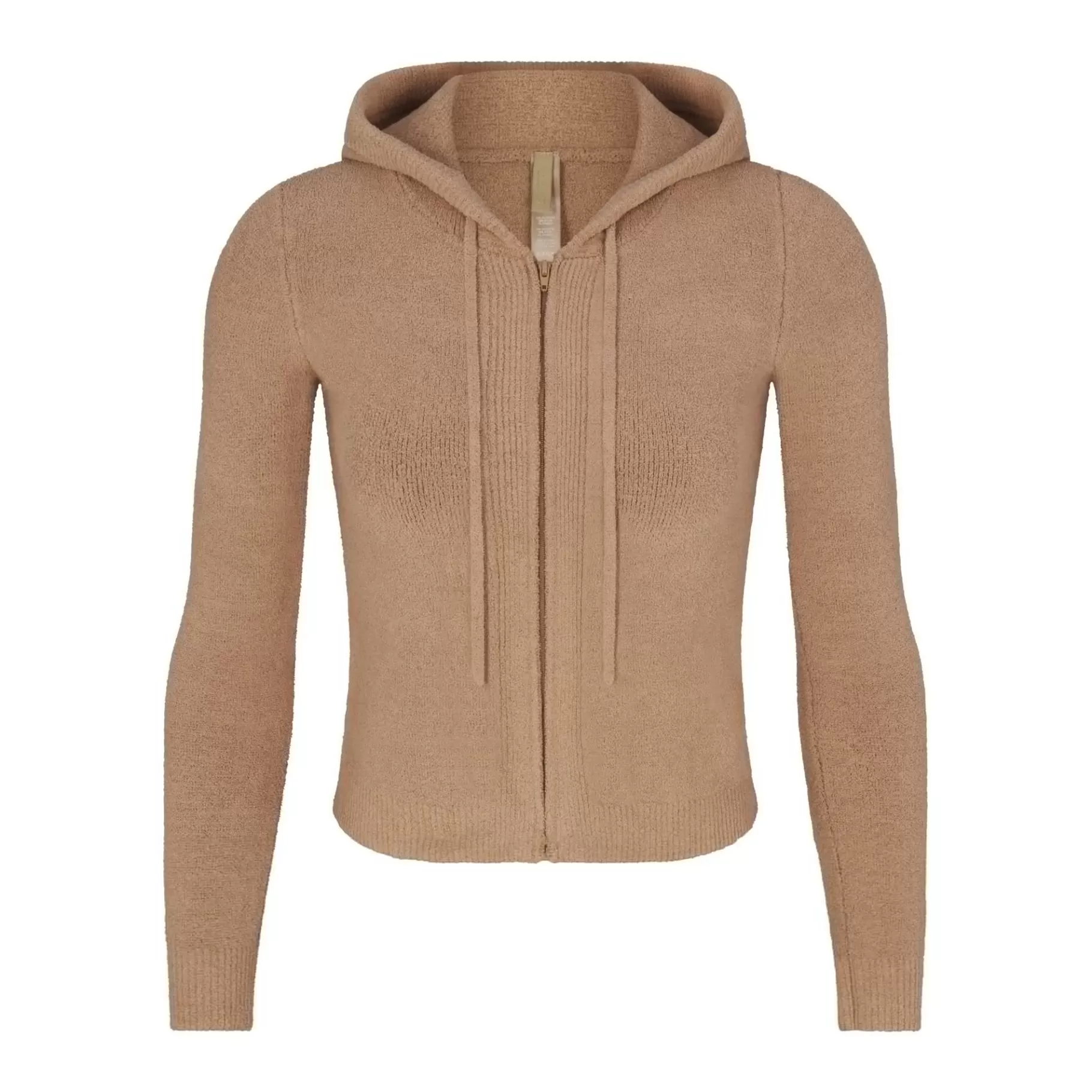 Skims hoodies & sweaters*LIGHT COZY CROPPED ZIP UP HOODIE | DESERT