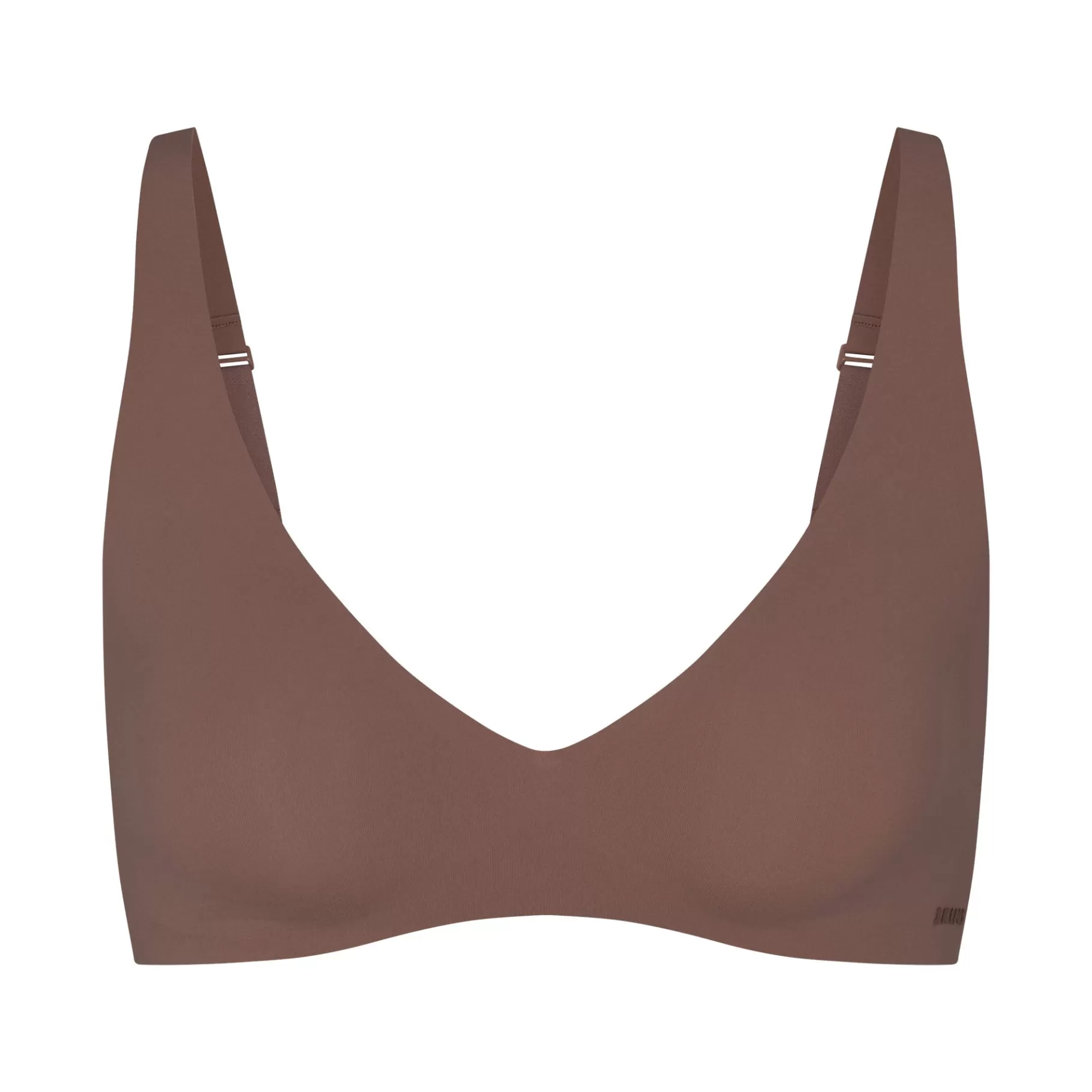 Skims plunge*NAKED PLUNGE BRALETTE | UMBER