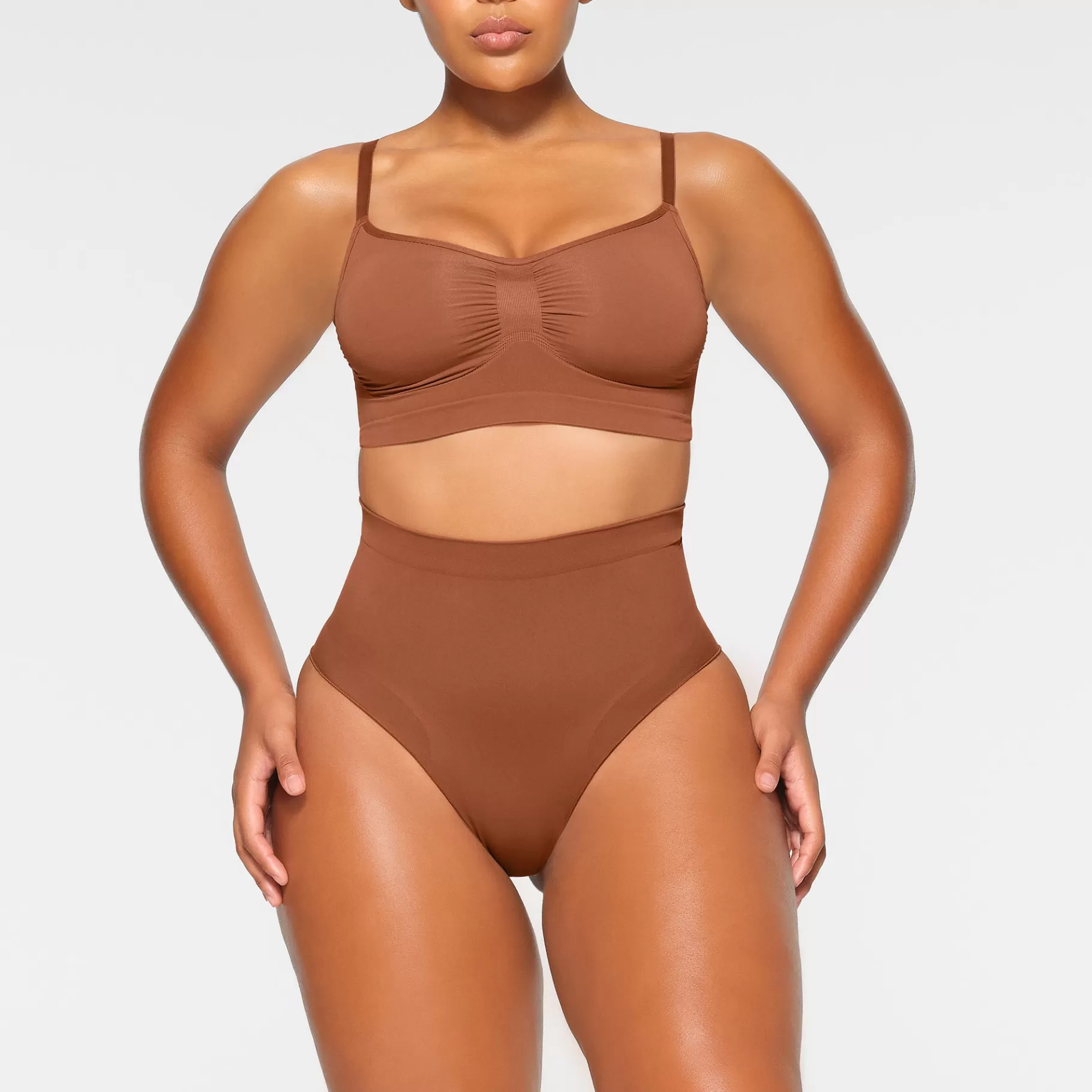 Skims shapewear bras*SEAMLESS SCULPT BRALETTE | BRONZE