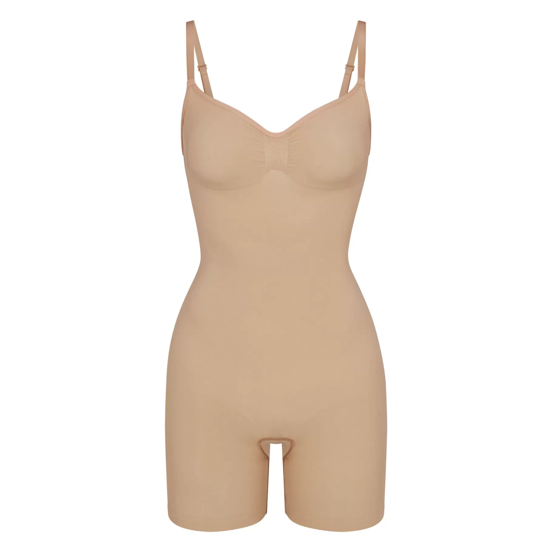 Skims seamless sculpt*SEAMLESS SCULPT MID THIGH BODYSUIT | CLAY