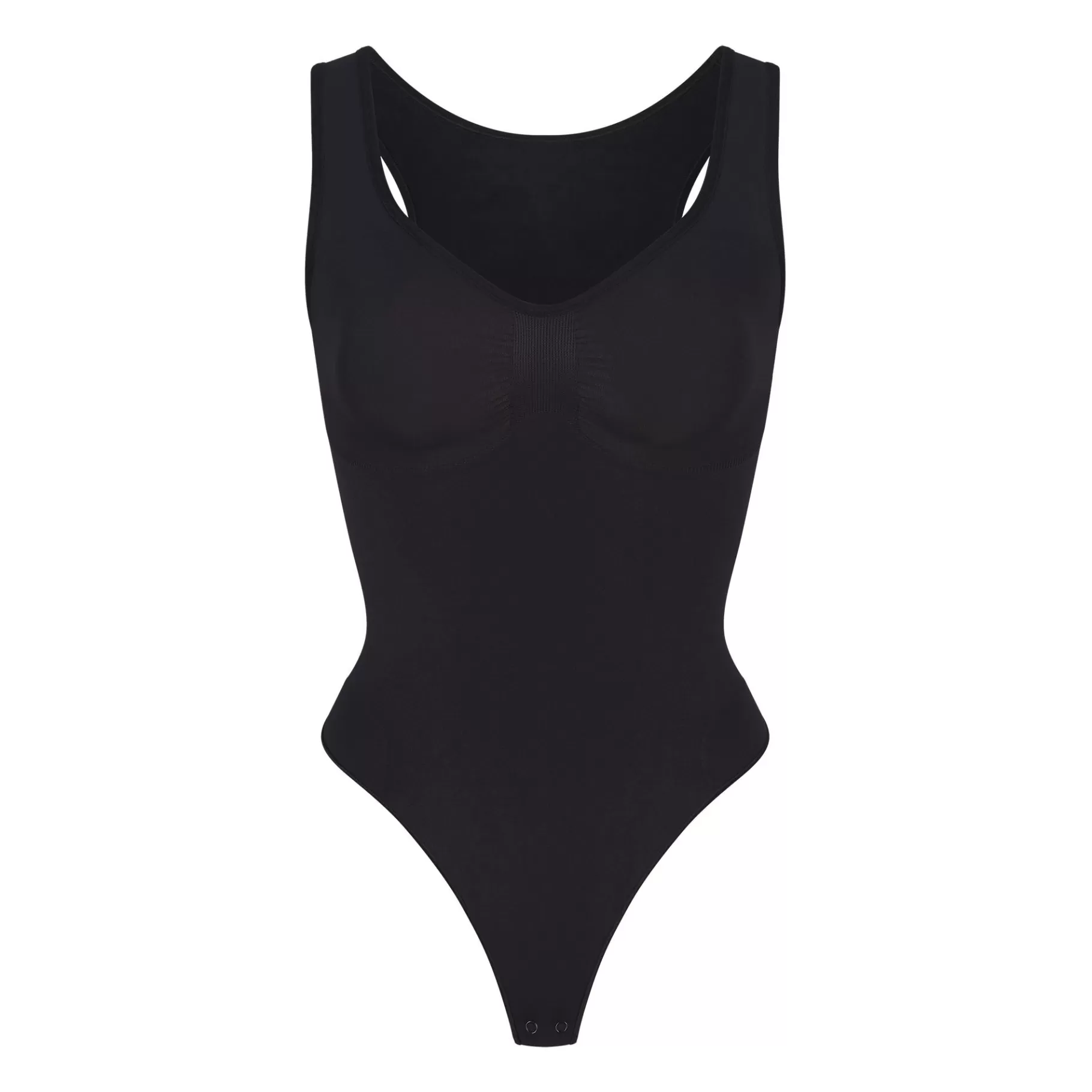 Skims seamless sculpt*SEAMLESS SCULPT SCOOP NECK THONG BODYSUIT | ONYX