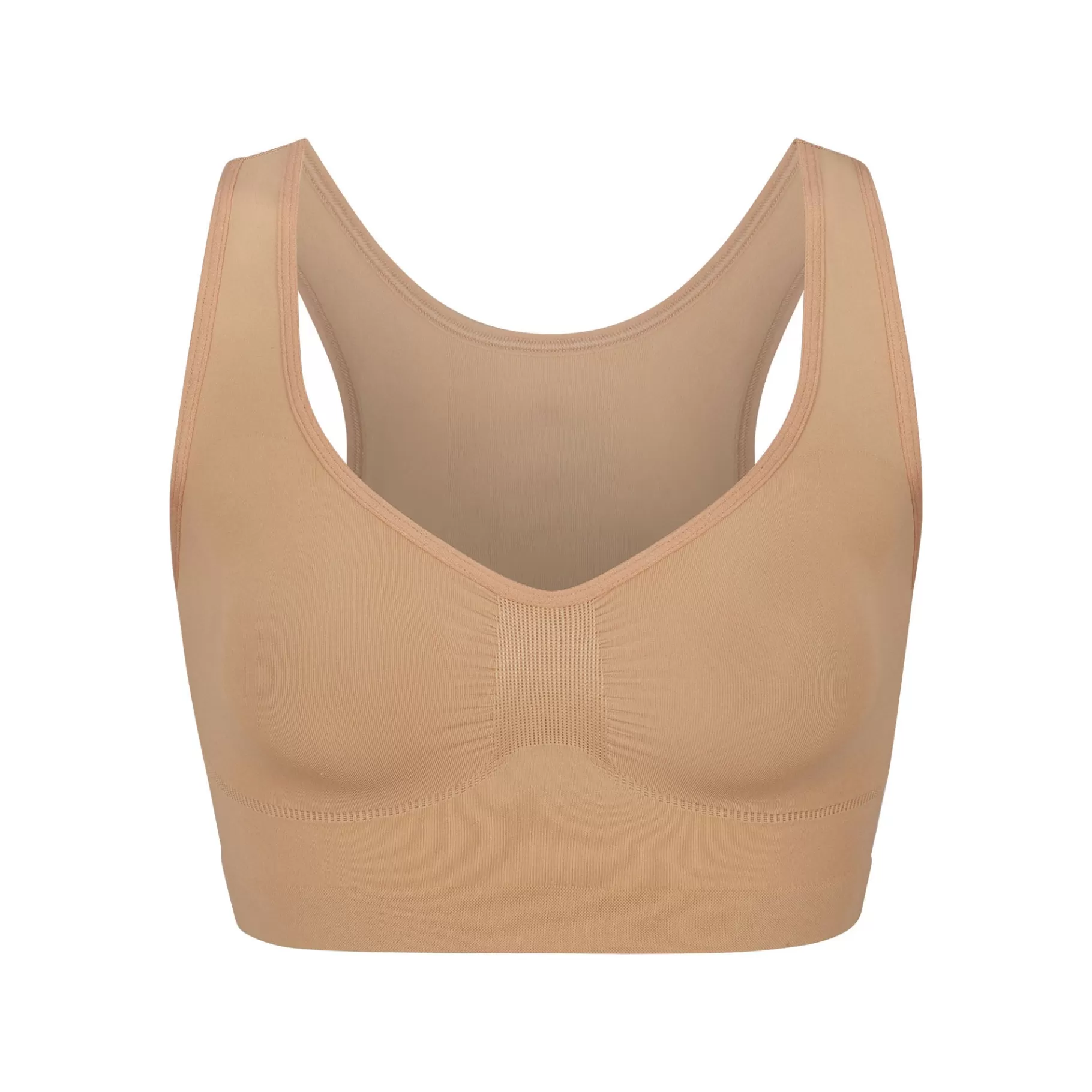 Skims shapewear bras*SEAMLESS SCULPT SCOOP PLUNGE BRALETTE | OCHRE