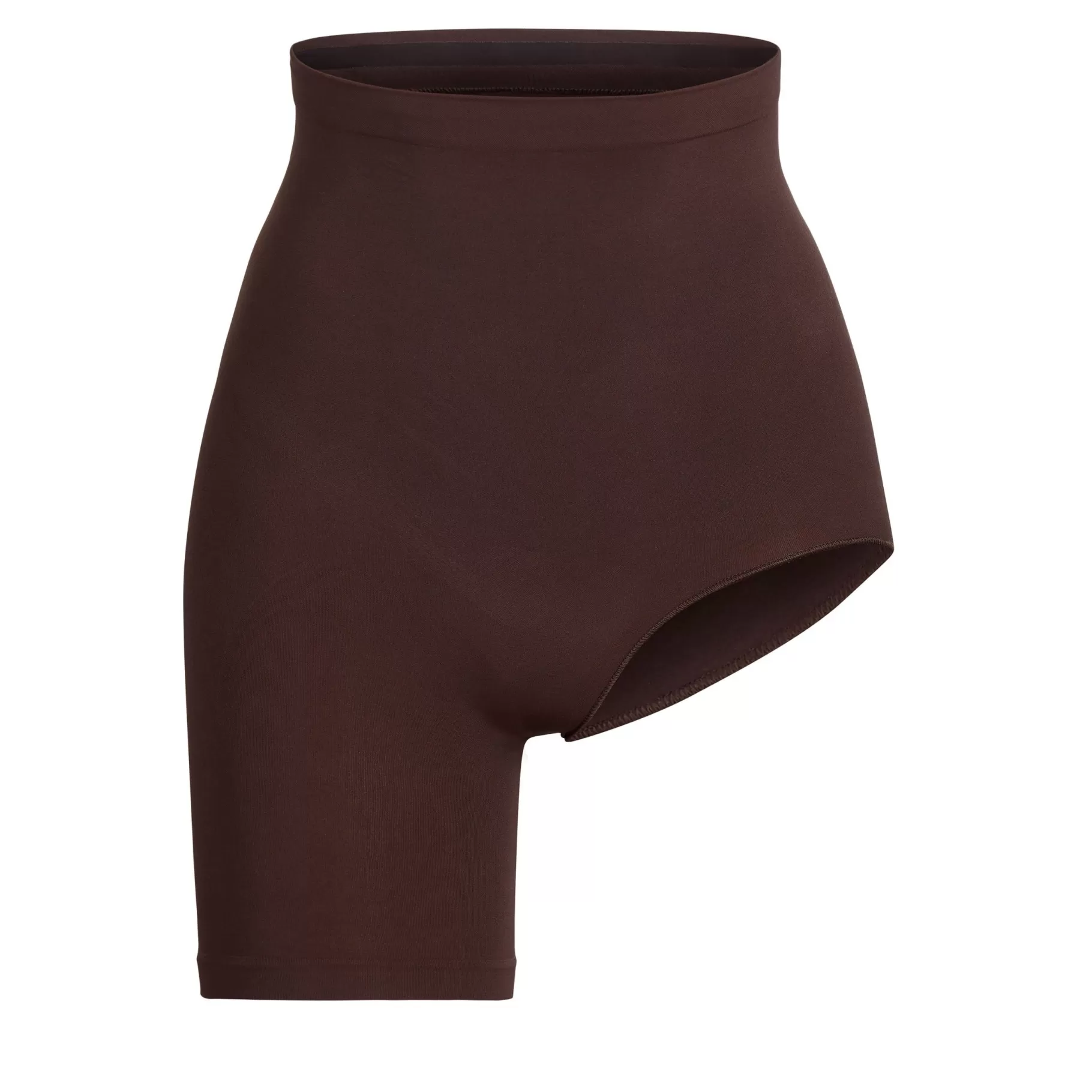 Skims shapewear shorts & leggings*SEAMLESS SCULPT SOLUTION SHORT LEFT LEG EXPOSED | COCOA