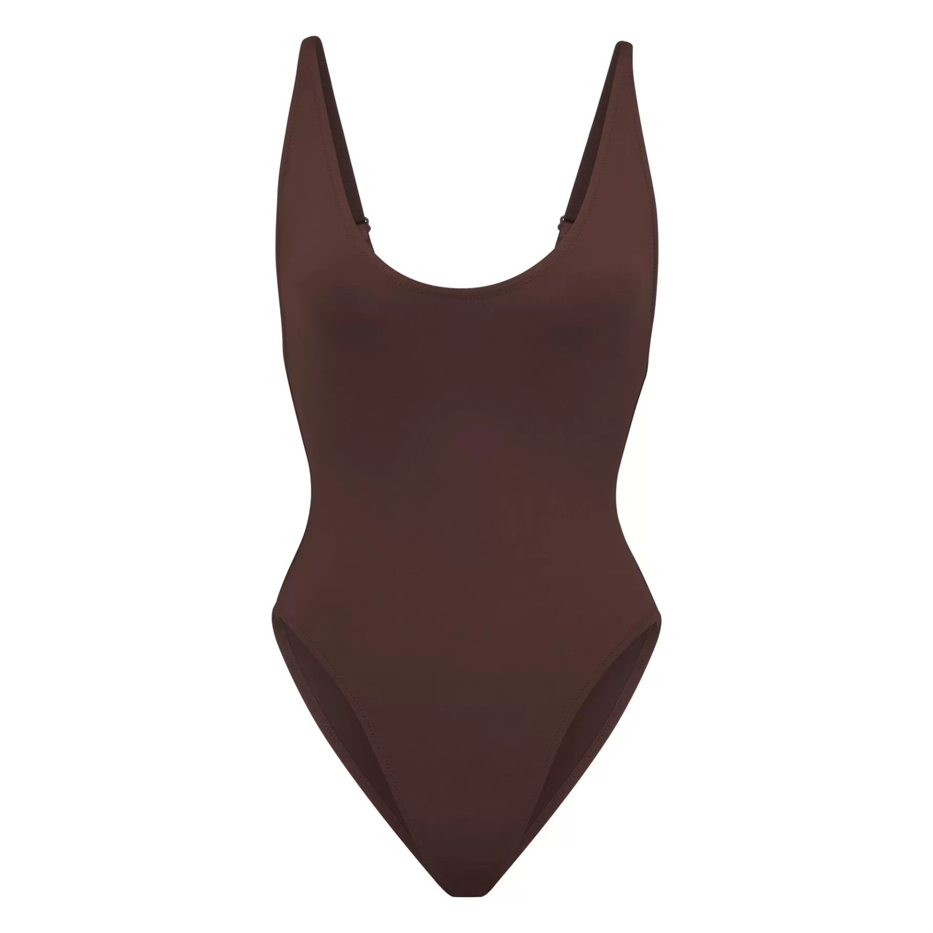 Skims swim*SIGNATURE SWIM SCOOP NECK ONE PIECE | COCOA