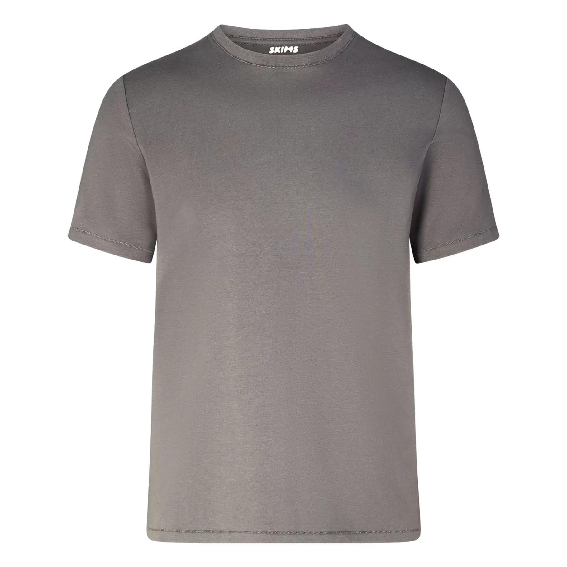 Skims tees & tanks* COTTON MENS T-SHIRT | WASHED GUNMETAL WASHED+GUNMETAL